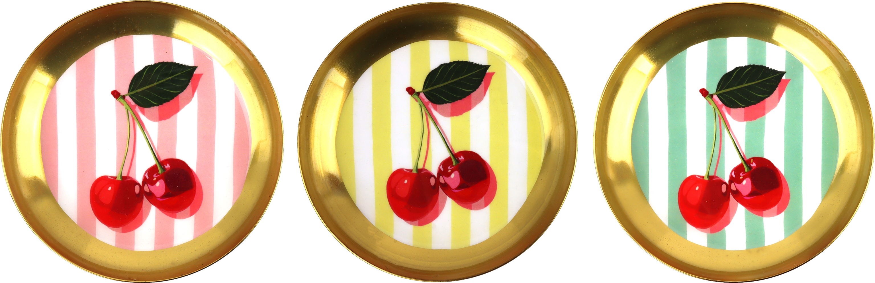 1389 BANDEJAS CHÉRIE CHERRY  S/3