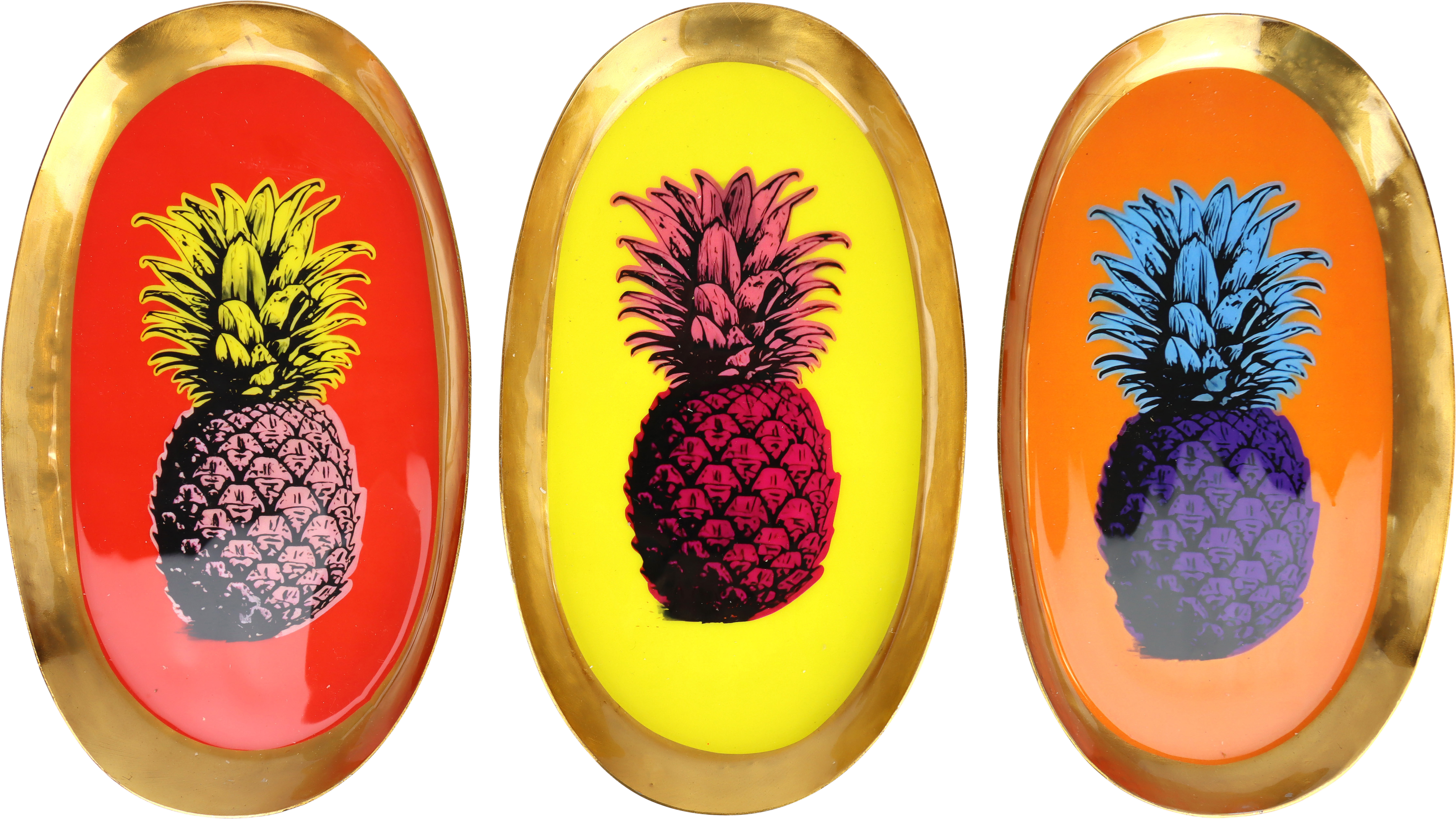 1598 TABLETTS PINEAPPLE PARTY  S/3