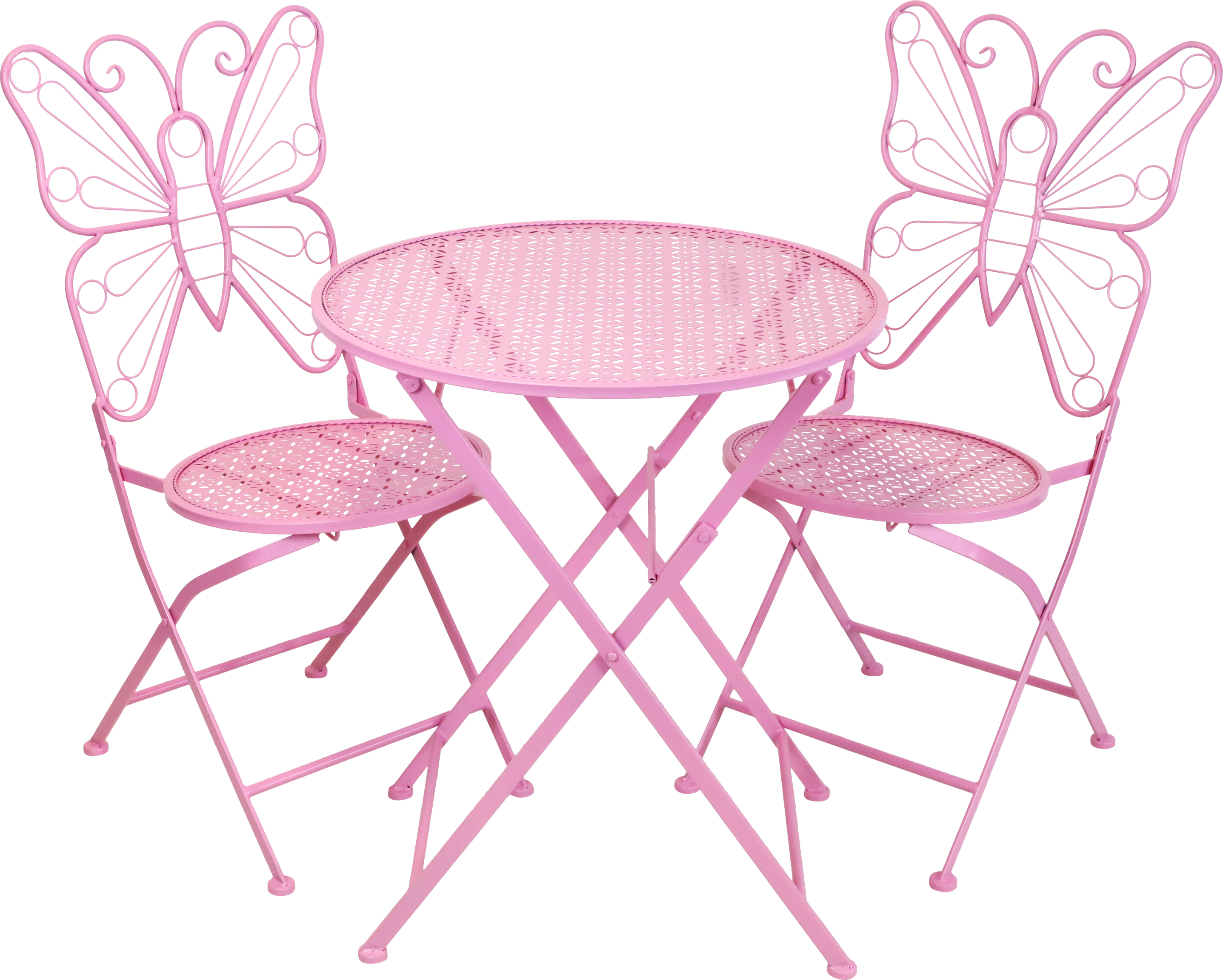 1623 JUEGO DE MESA SILLA PAPILLON  S/3