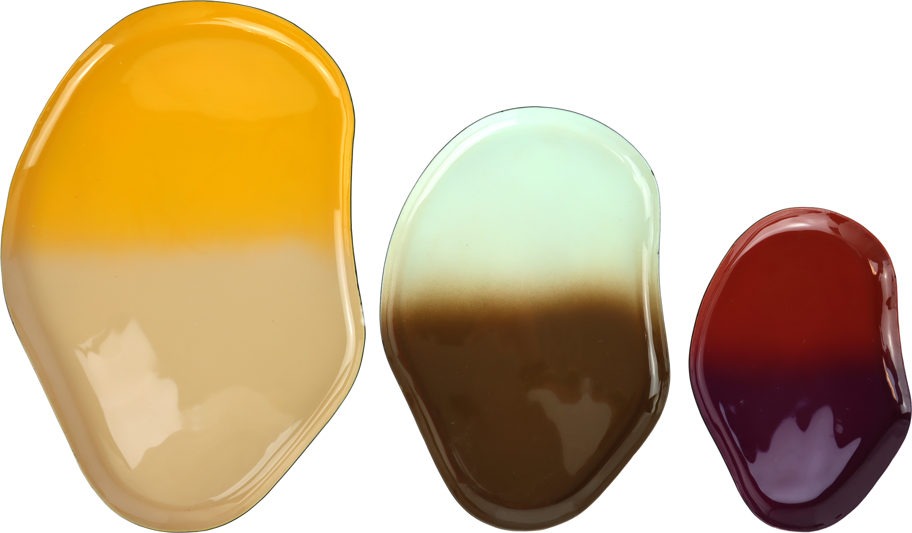 1816 TABLETTS AMBER MUSE  S/3