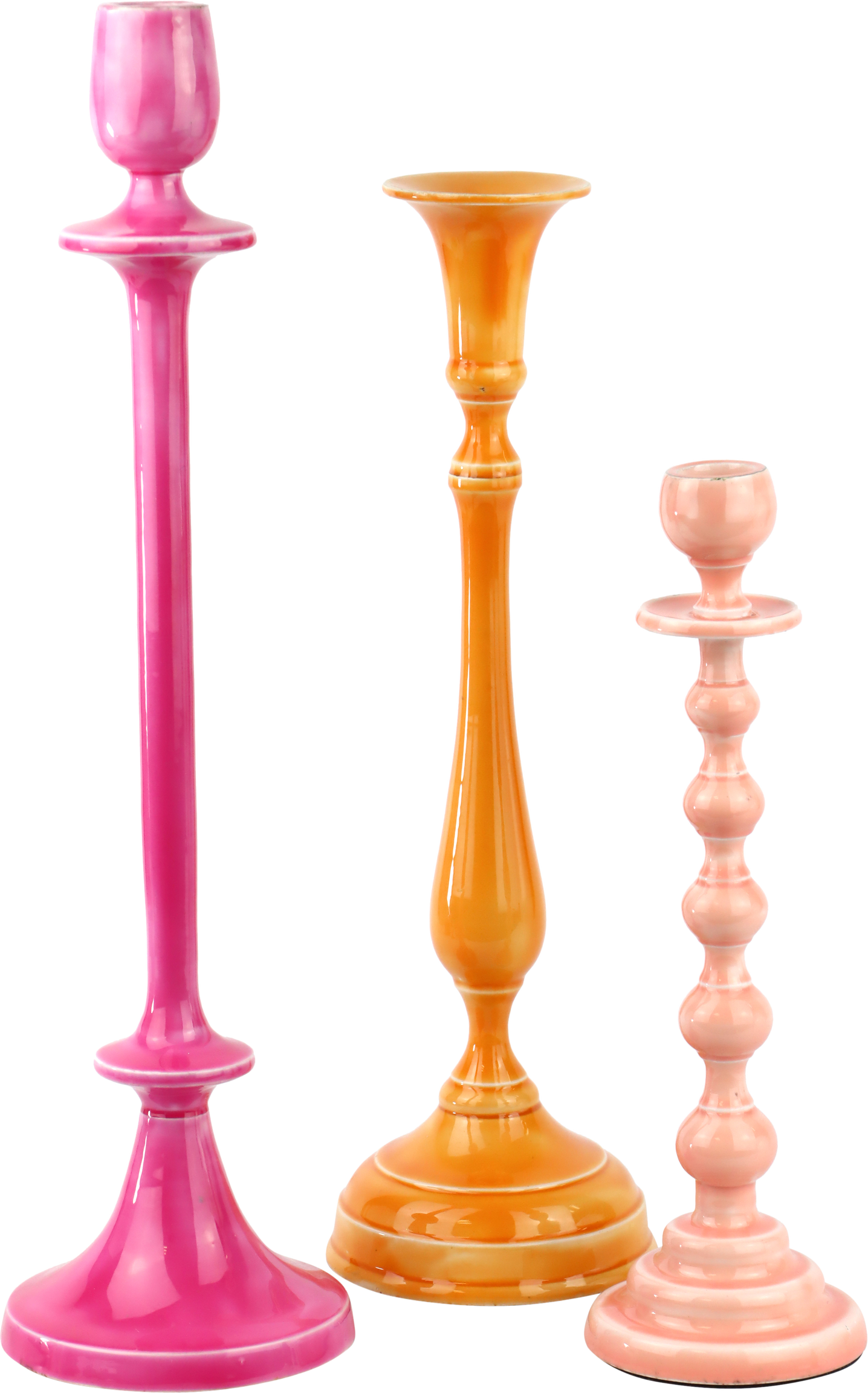 2001 CANDLE HOLDERS PORTOFINO  S/3