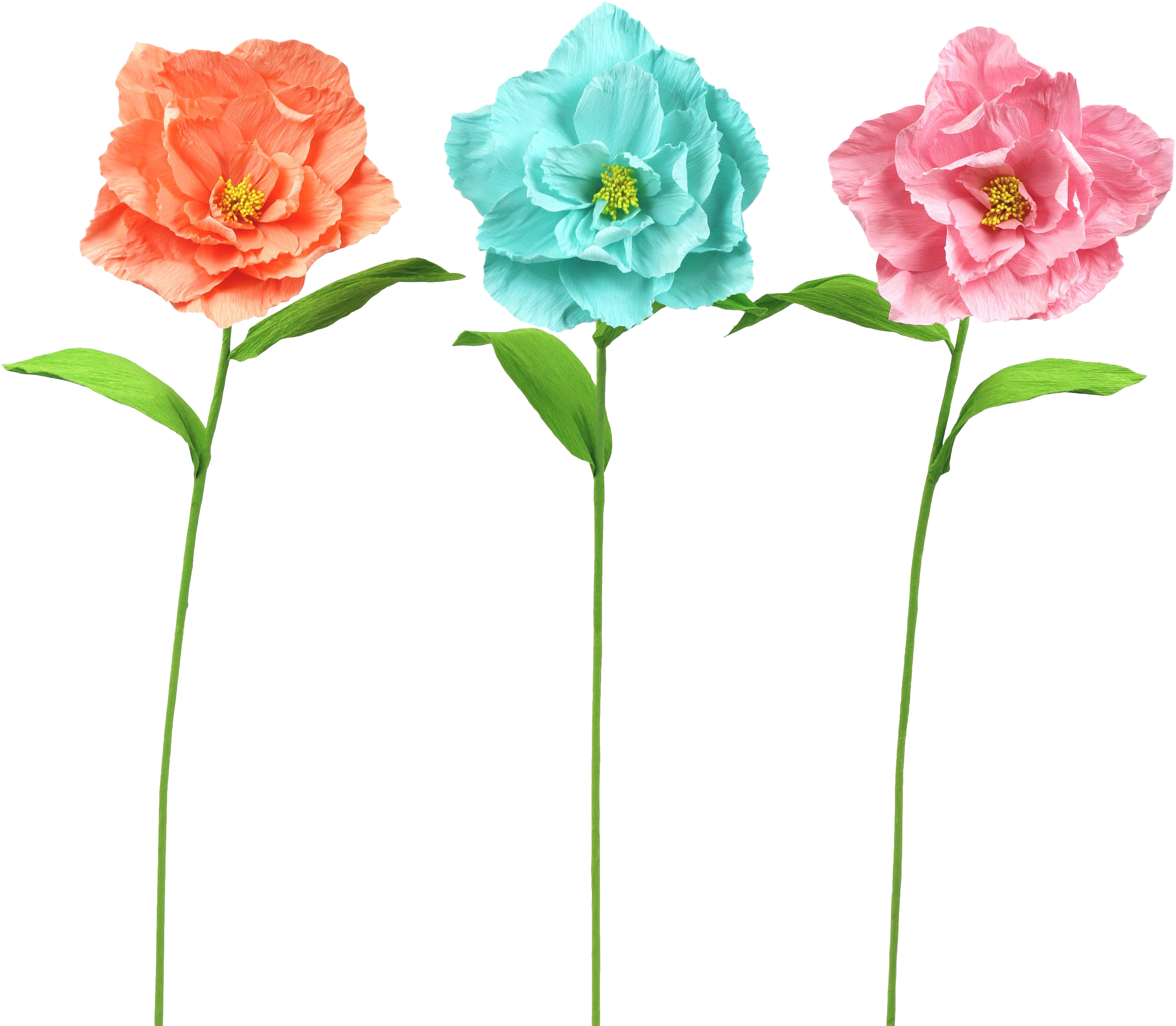 2031 TRIO VASI  POPPY  3PZ