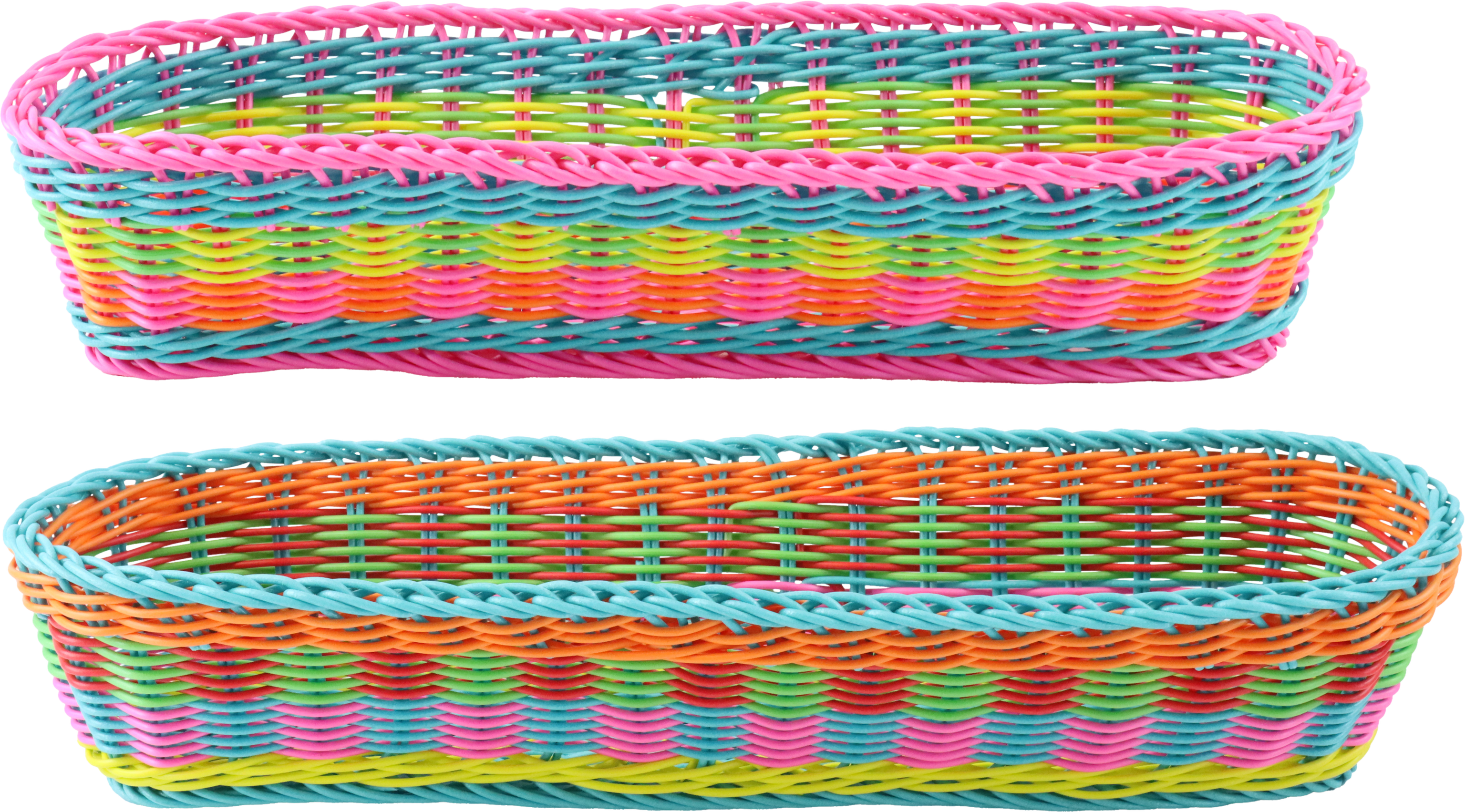 2210 PANIERS OVALES COLOR TWIST  2P