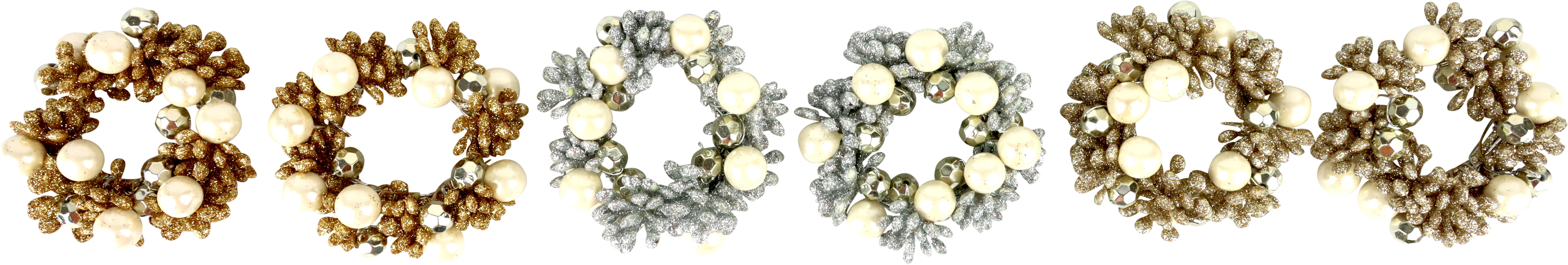 2479 COURONNES OR FROSTED ELEGANCE  6P