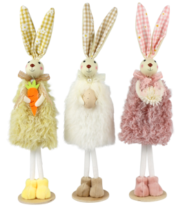 2699 RABBITS COSY EASTER  S/3