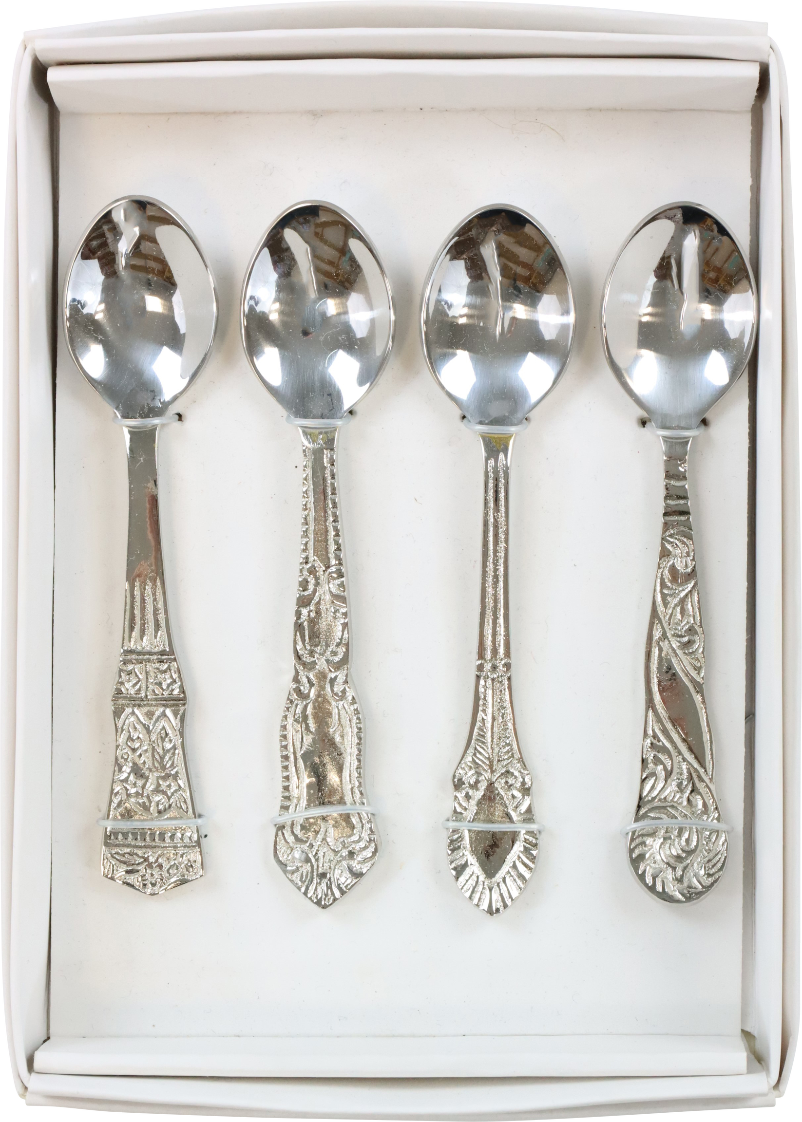 2756 ESPRESSO SPOONS VICTORIA  S/4