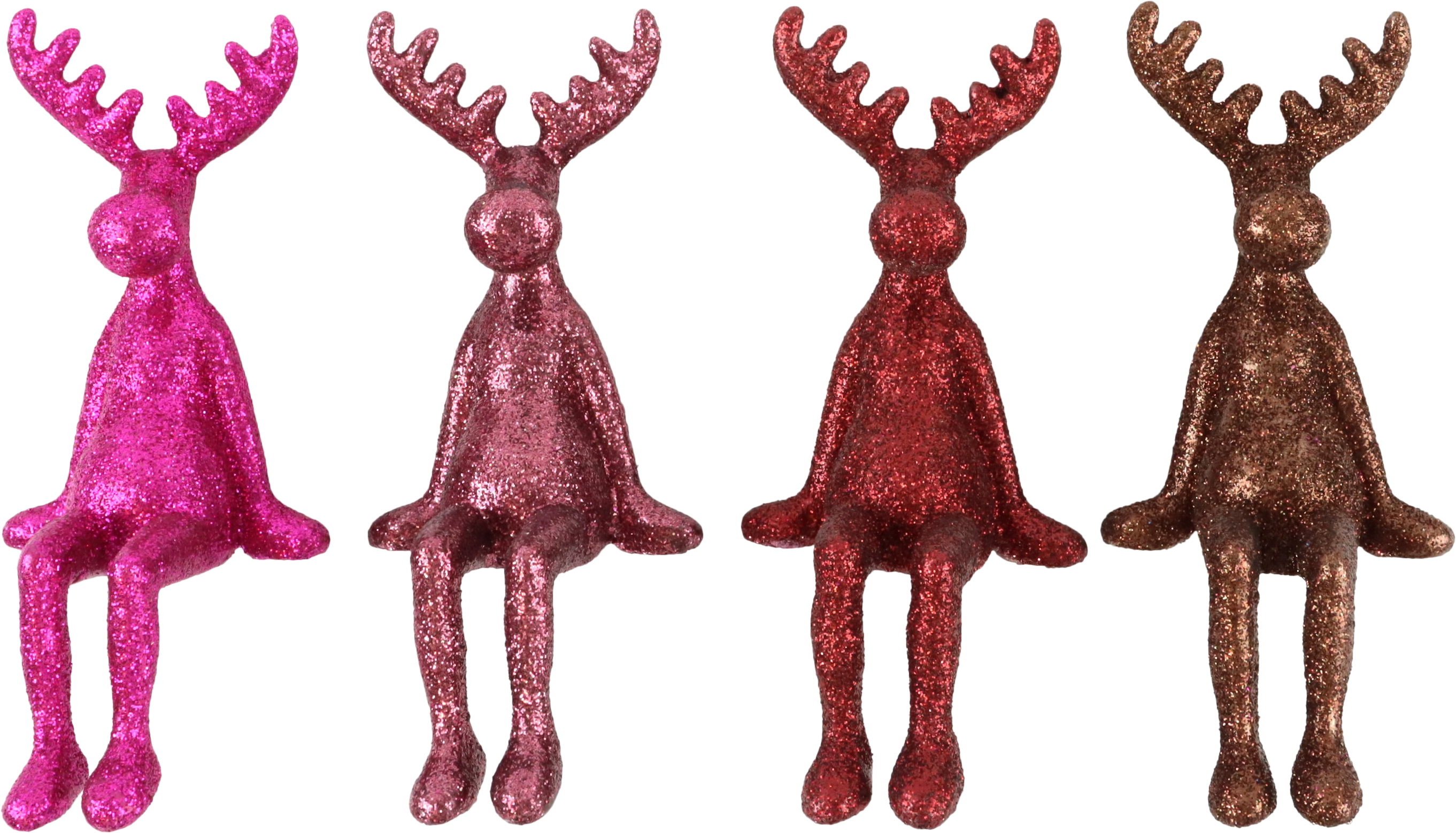 2991 SITTING MOOSE HOPPY ELK  S/4