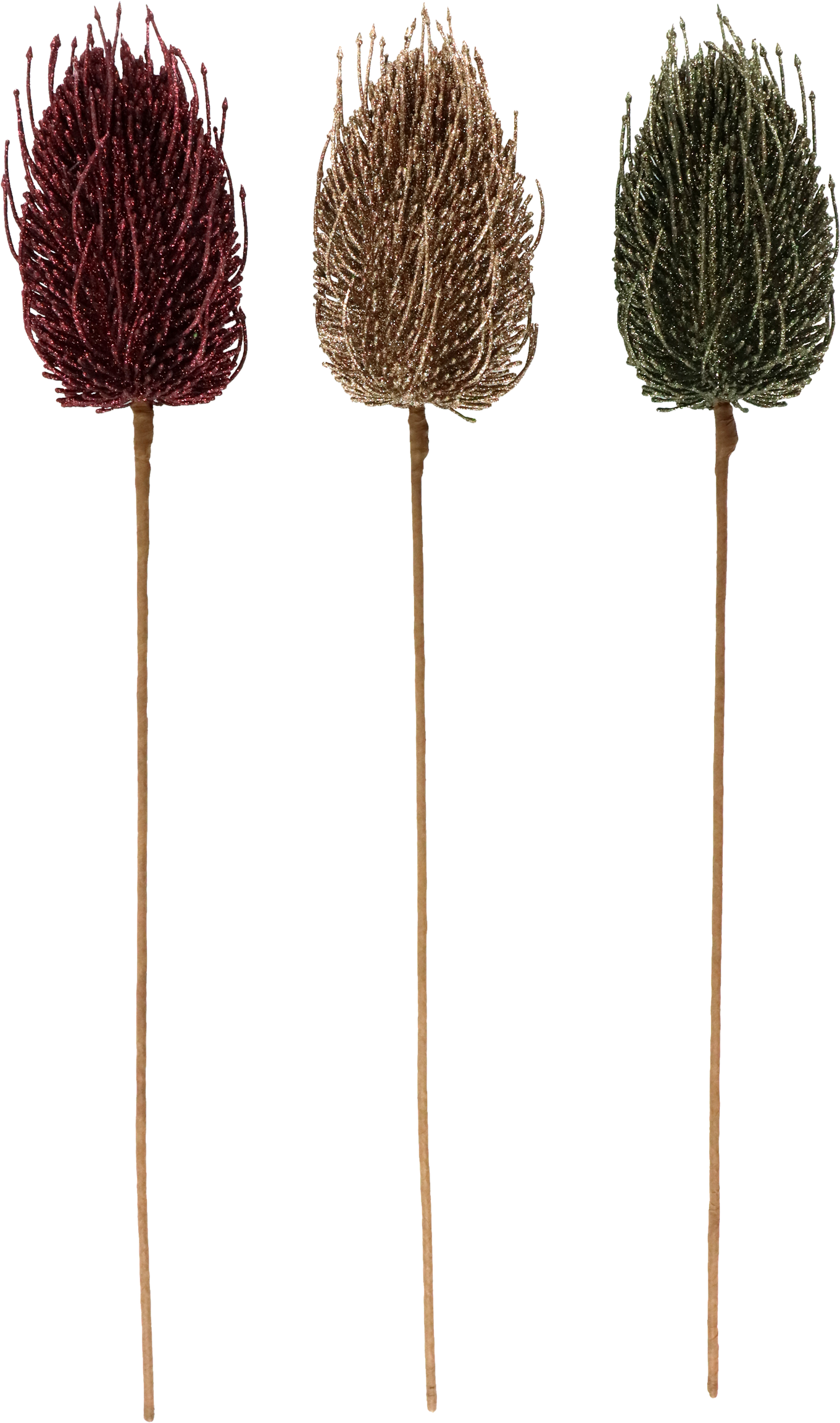 3020 FLOWERS GLEAMING BLOSSOM  S/3