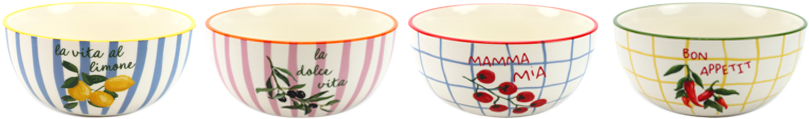 3083 BOWLS LA VITA  S/4