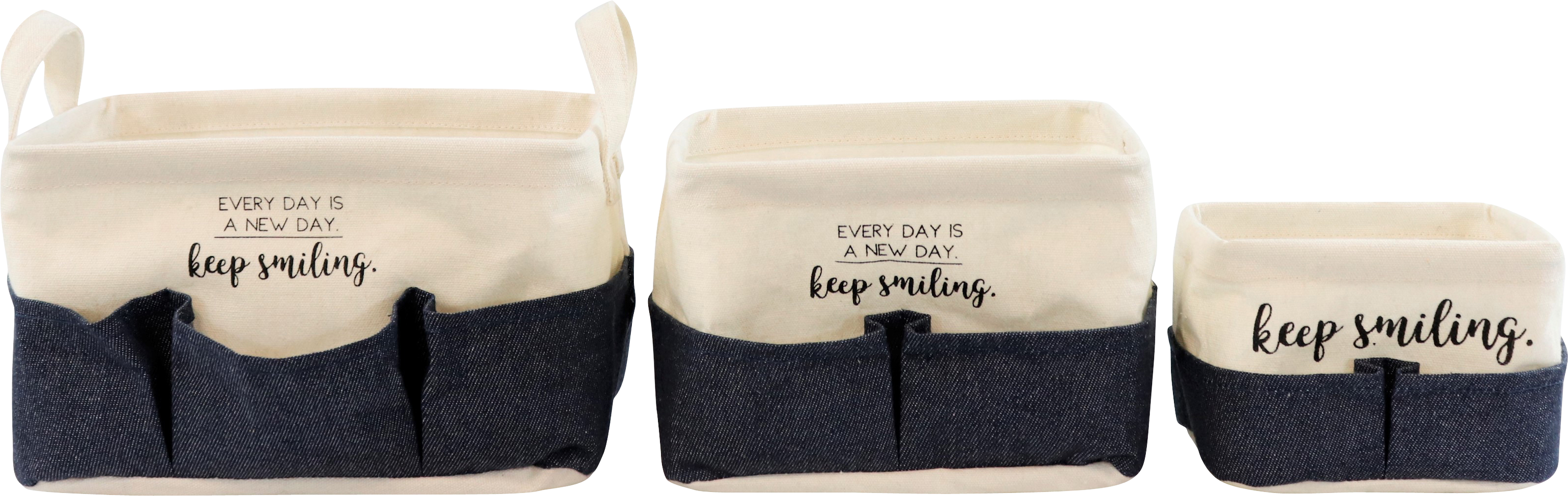 3209 PANIERS NATUREL SMILE  3P