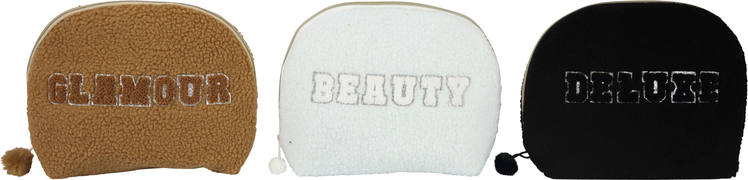 3338 BOLSAS FUZZY FUR  S/3