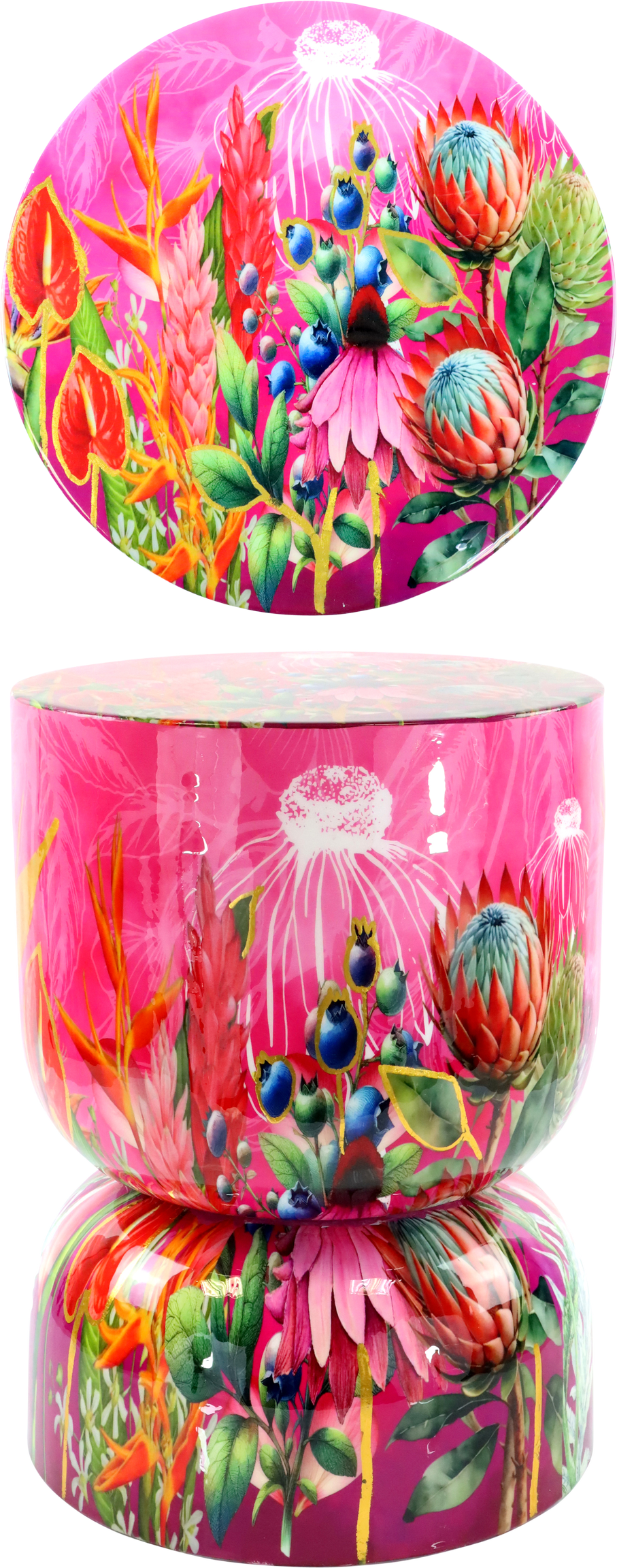 3503 STOOL EDEN BLOOM