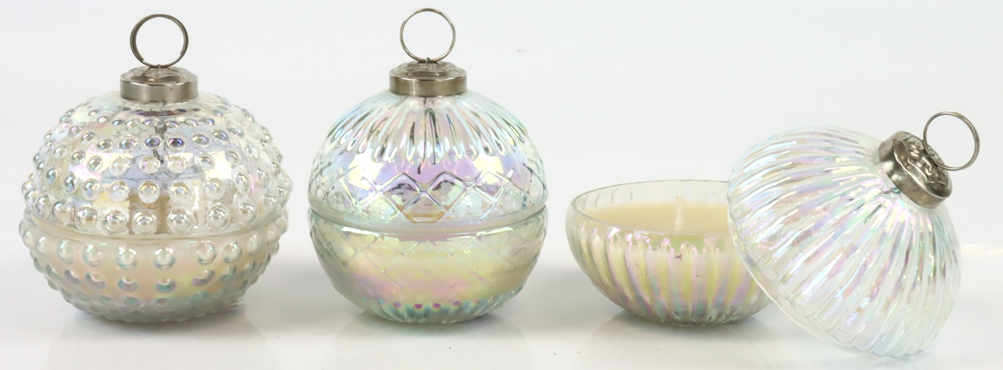 3992 VASOS PARA VELAS XMAS BALL  S/3