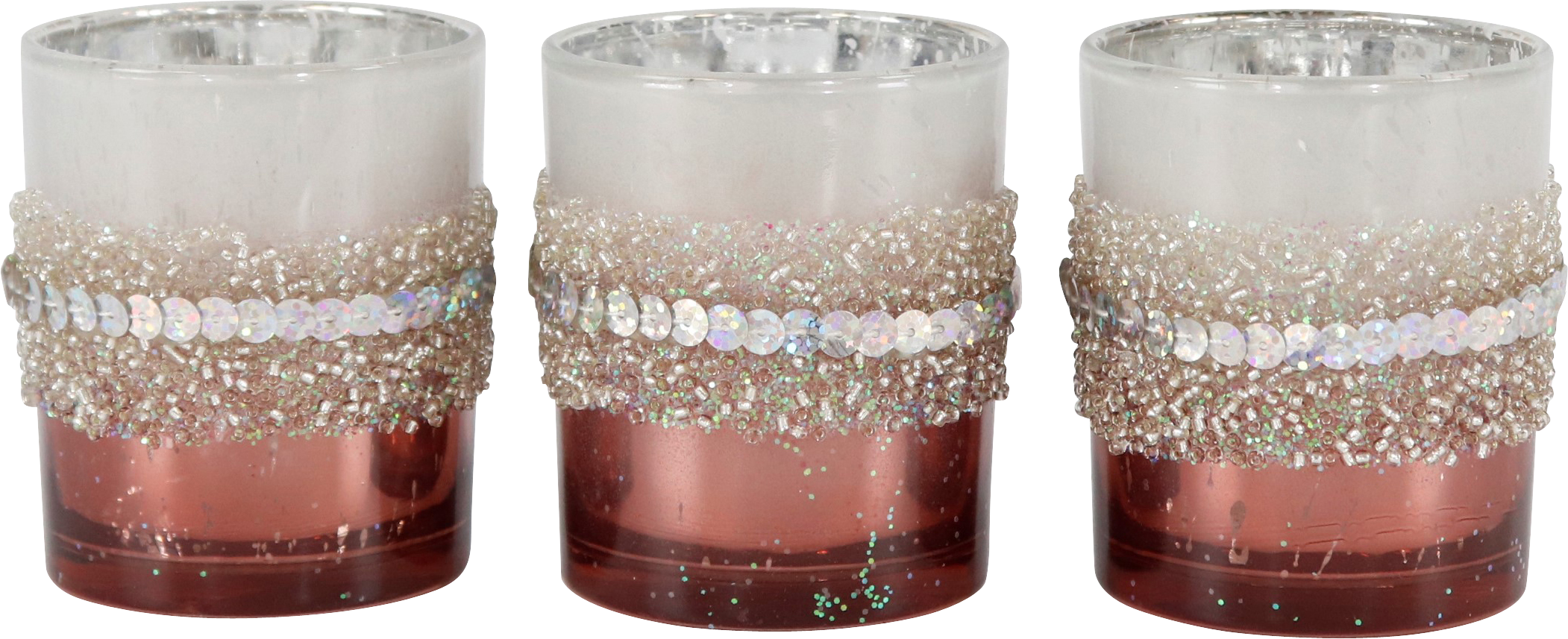 4073 TABLE LIGHTS GLAMOUR  S/3