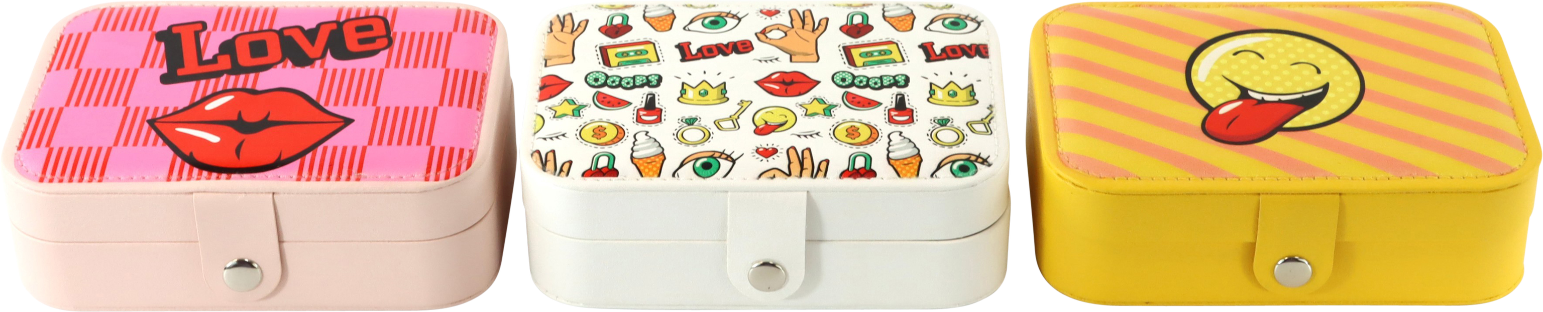 4099 JEWELLERYBOXES SMILE  S/3