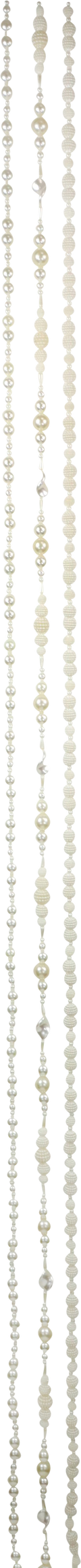 4341 GARLANDS IVORY PEARL  S/3