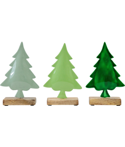 5156 DECORATION TREES FLORESTA  S/3