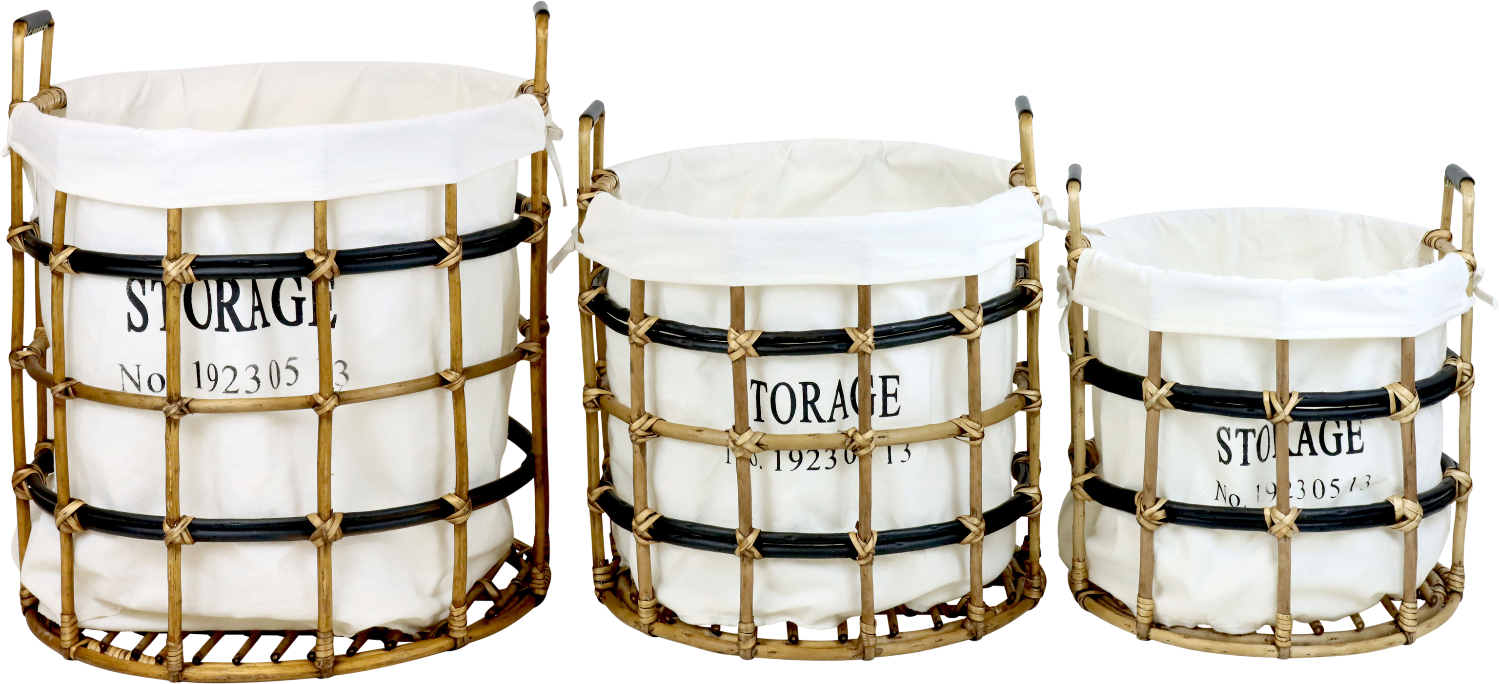 5216 BASKETS HAMPTONS  S/3