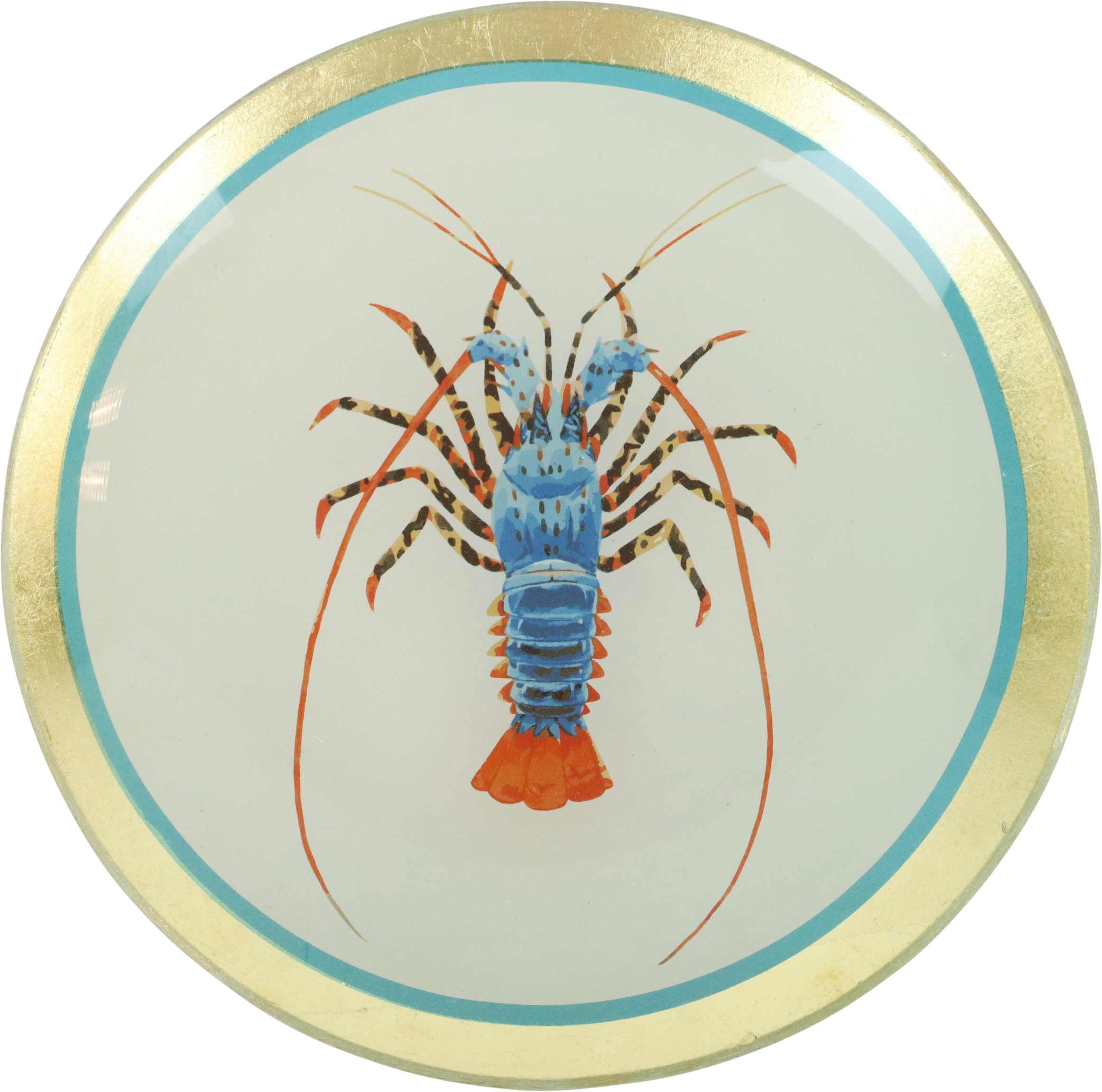 5259 PLATO DE CRISTAL  LOBSTER