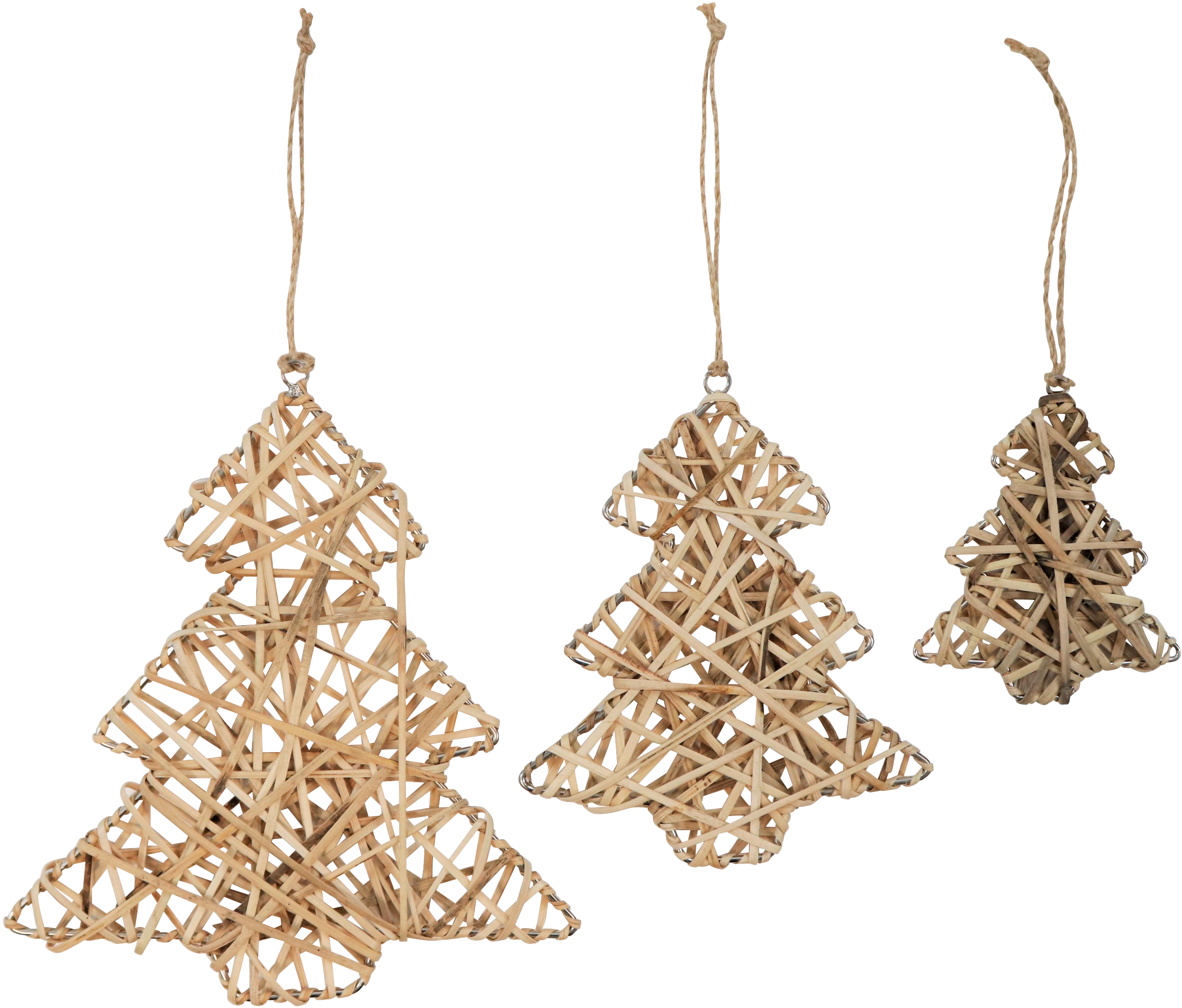 5330 RATTANPENDANT BAUM  S/3