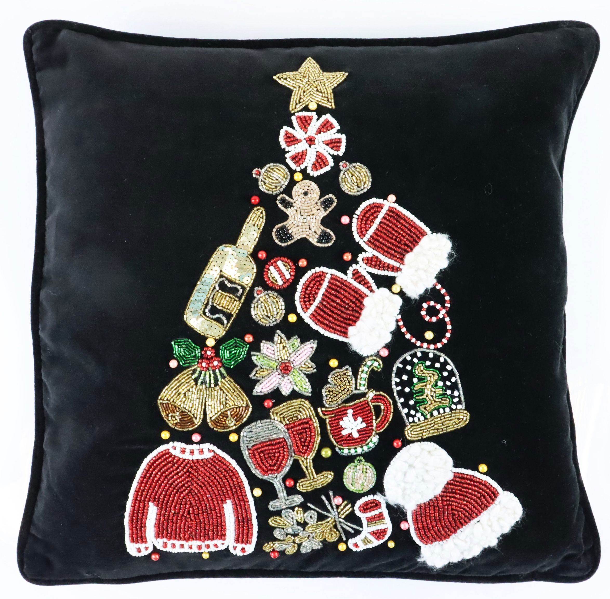 5344 CUSHIONCOVER MERRY TREE 45X45