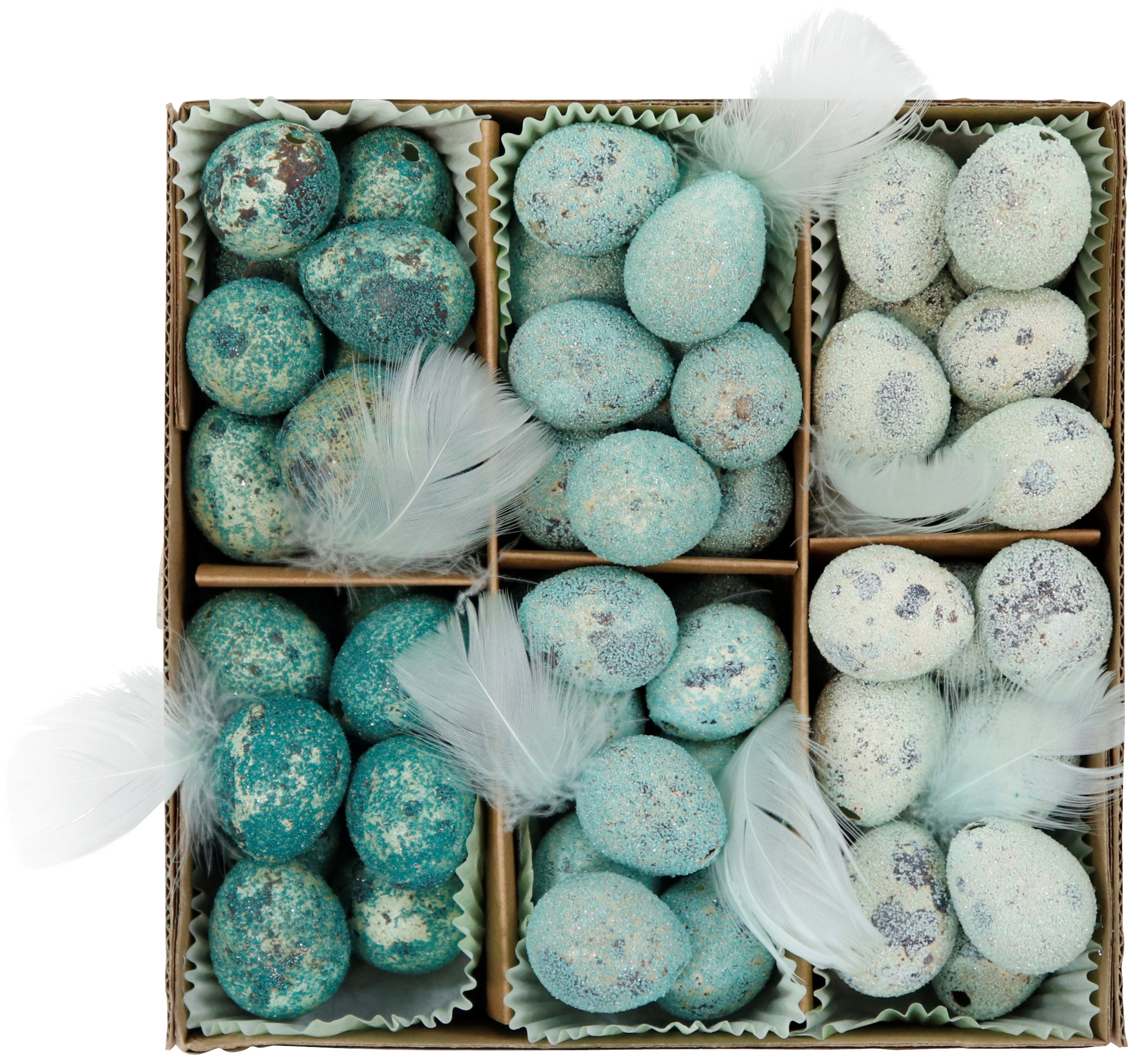 5412 HUEVOS CODORNIZ  EMERALDGREEN  S/60