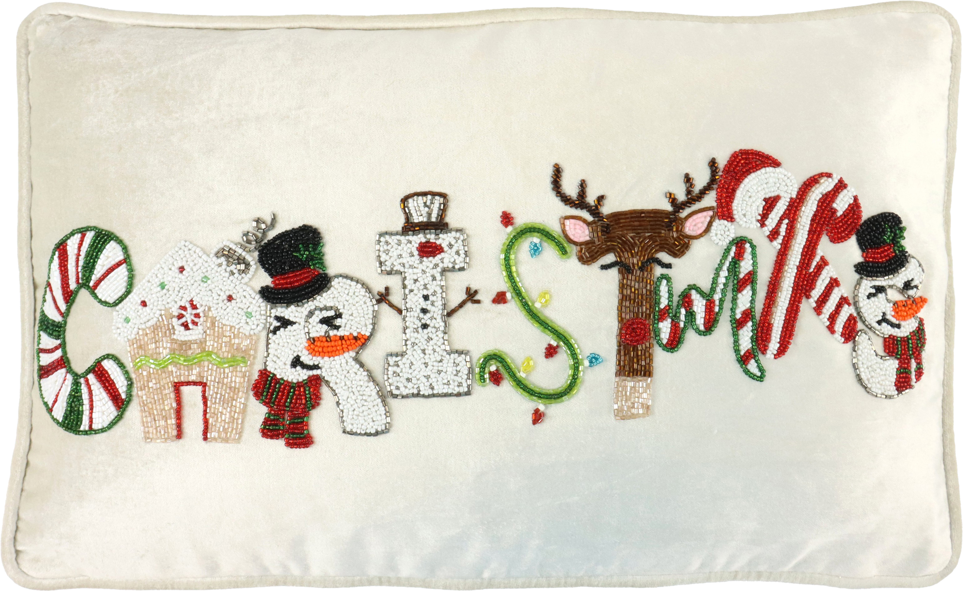 5455 HOUSSE DE COUSSIN  CHRISTMAS..