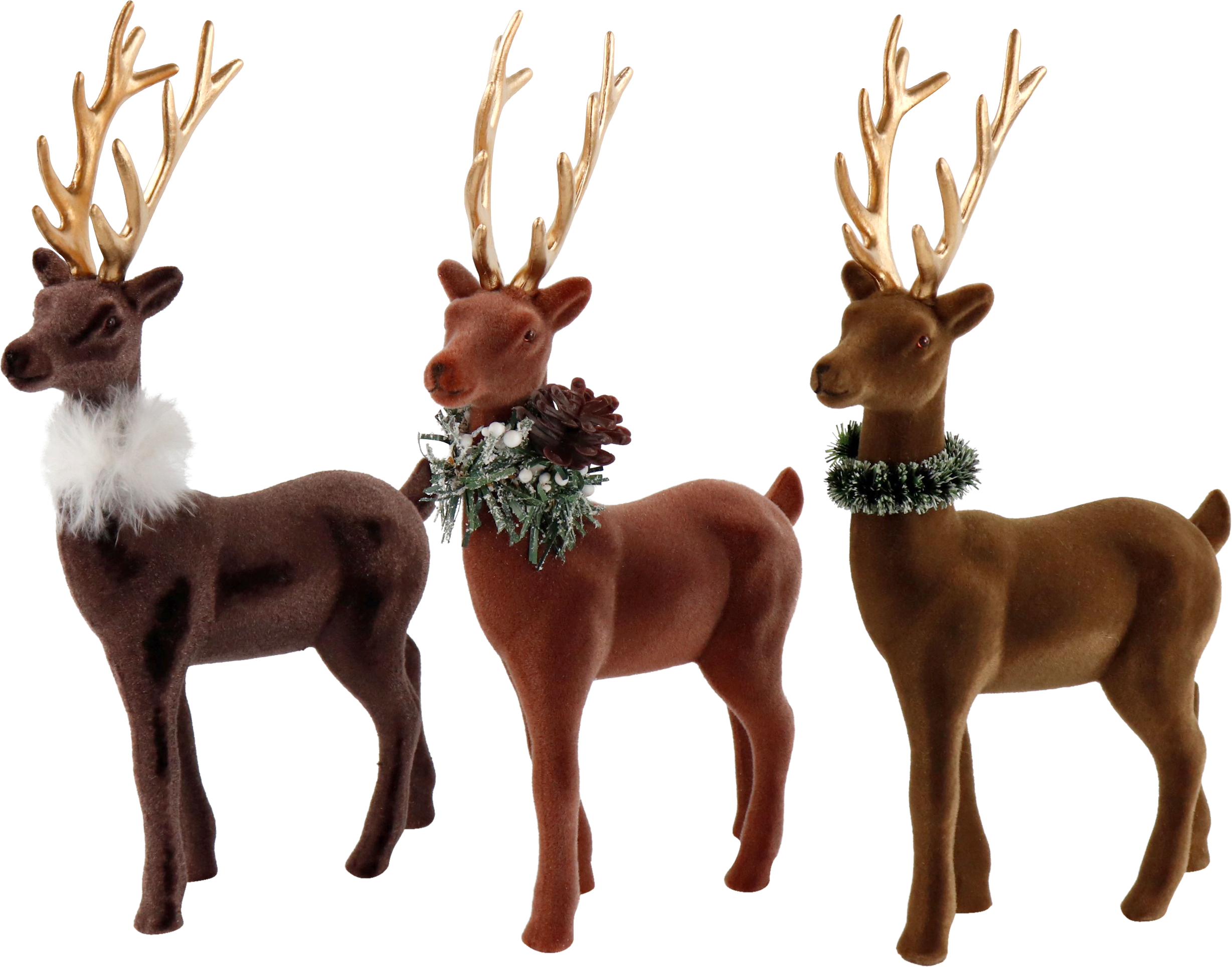 5742 DEERS GINGER  S/3