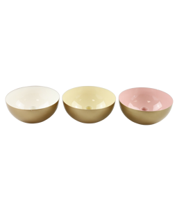 5817 CANDLE BOWLS DELUXE  S/3