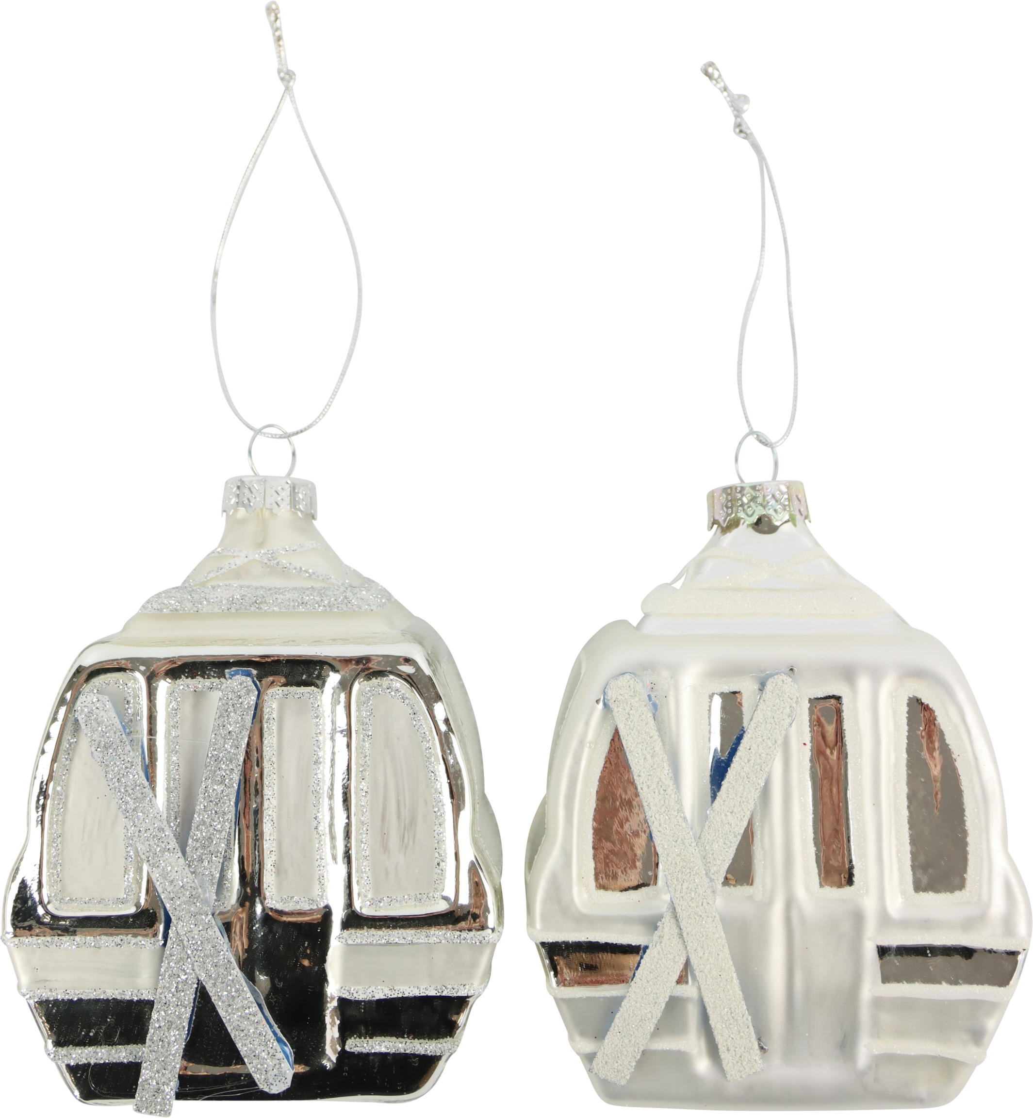 6297 GIOIELLI IN VETRO GONDOLA  2PZ