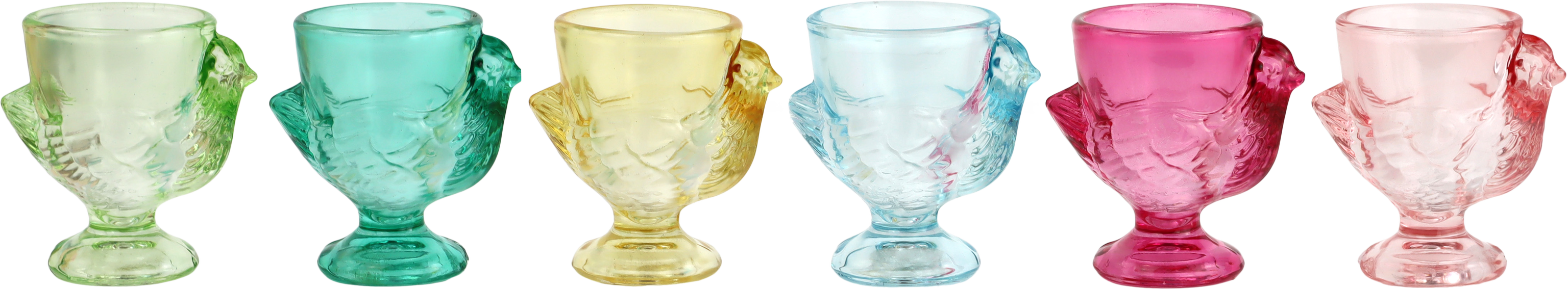 6481 COUPE À ŒUFS CHEERFUL CHICKEN  6P