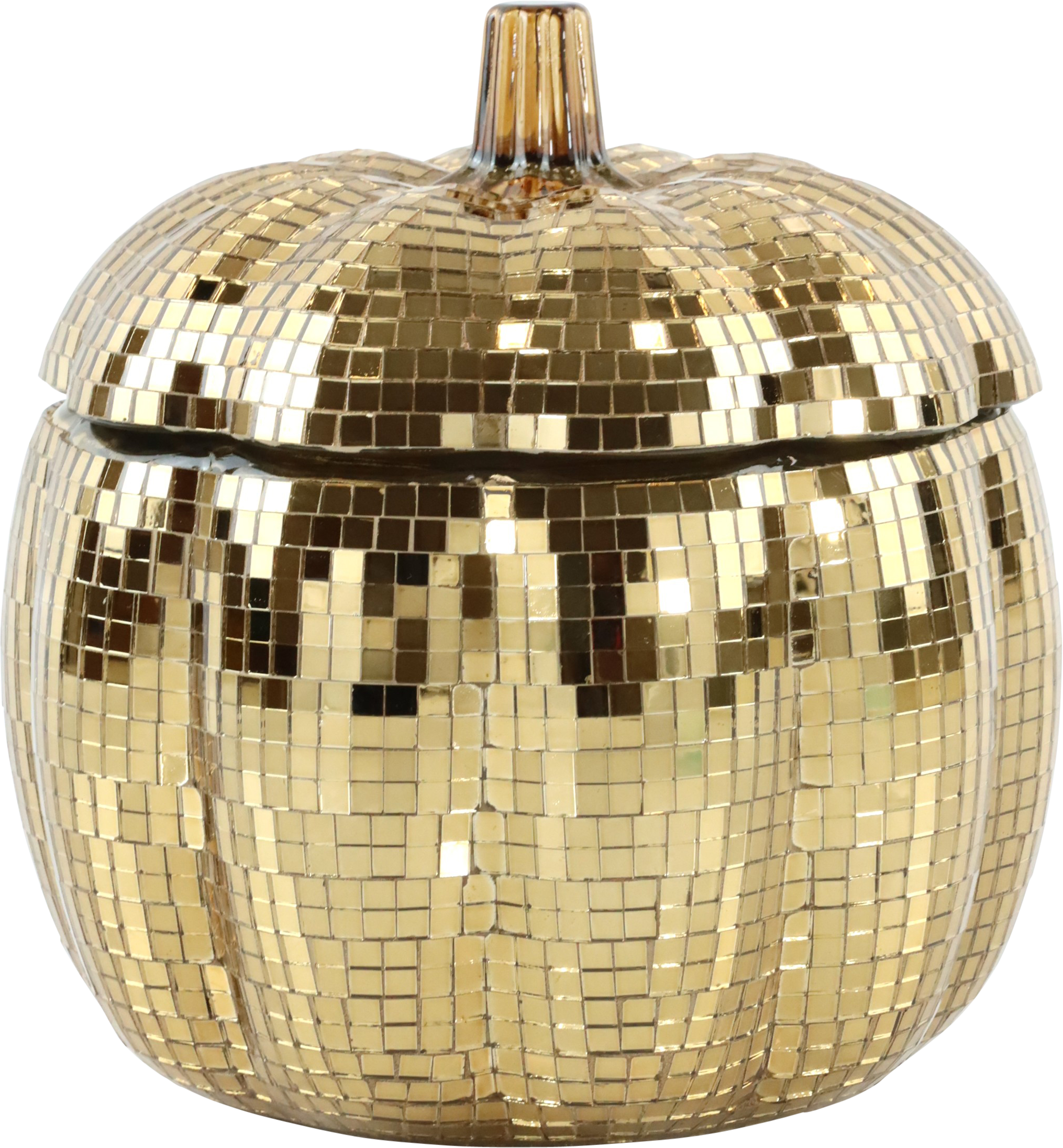 6678 BOÎTE EN VERRE PUMPKIN GLOW