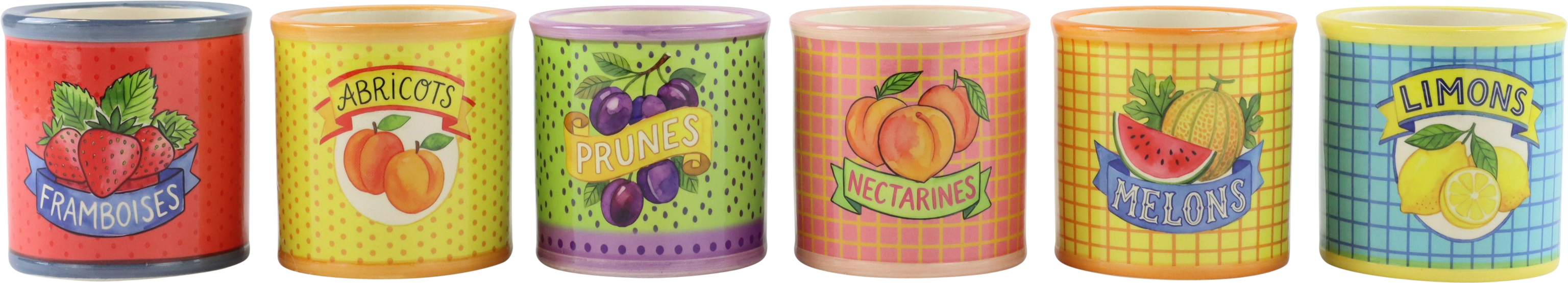 6912 POTS TUTTI FRUTTI  S/6