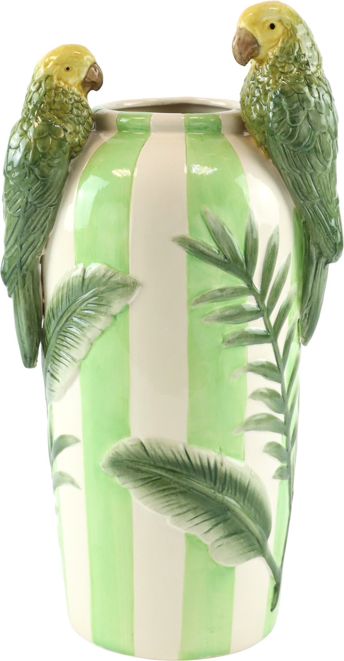 6968 VASE PARROT PARTY