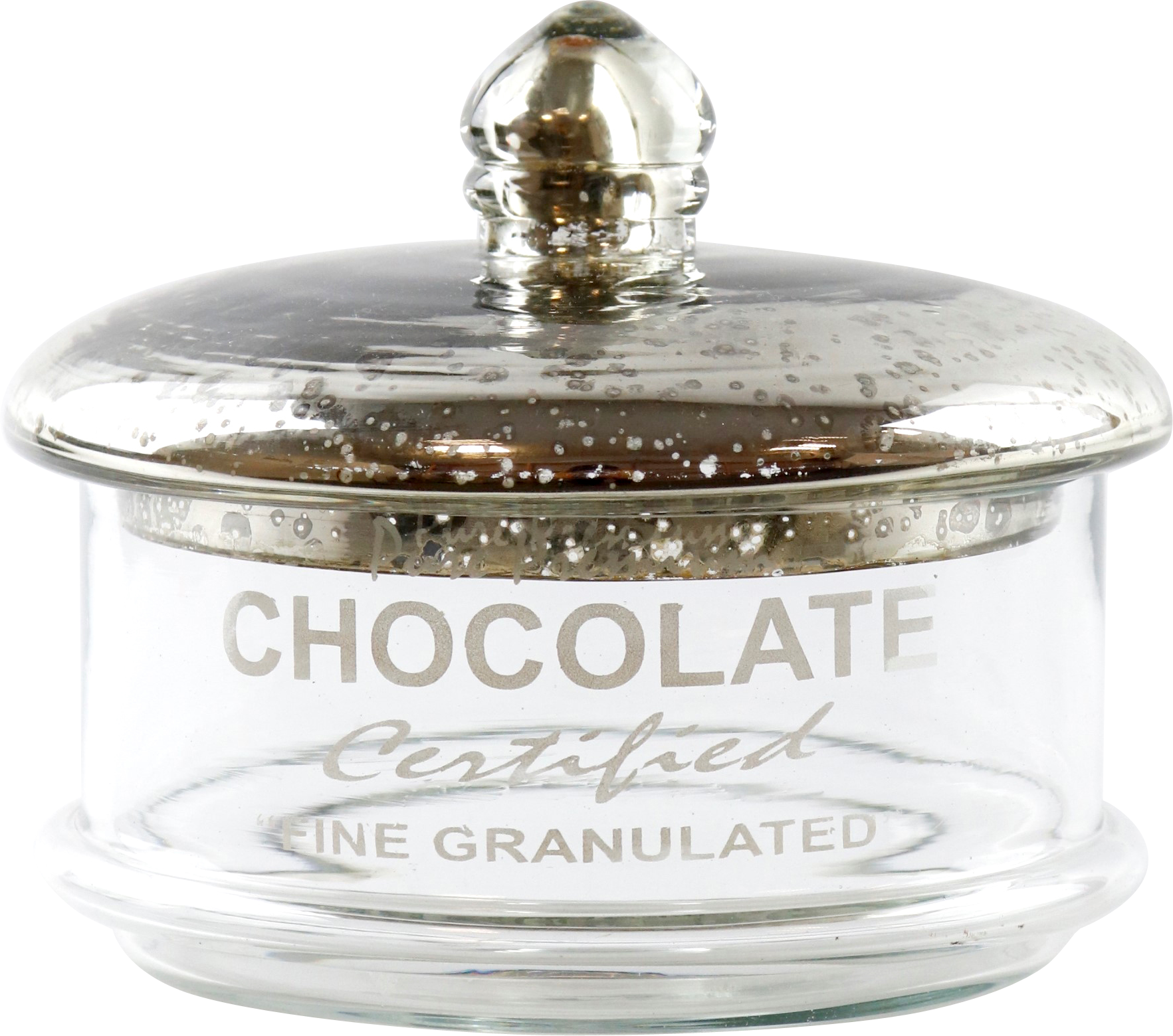 7107 BOITE EN VERRE  CHOCOLATE
