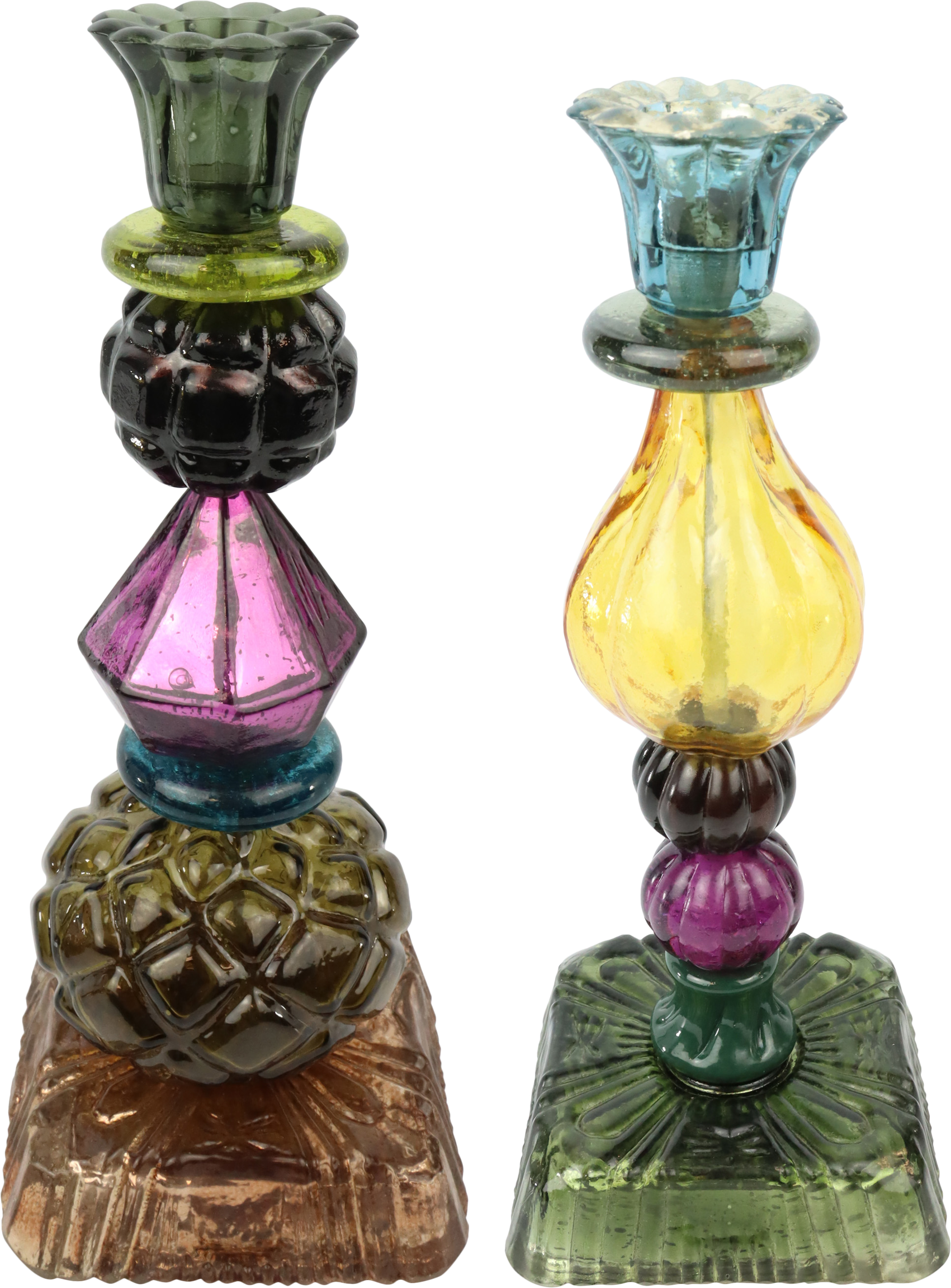 7507 CANDELABRO  BAROCK  S/2