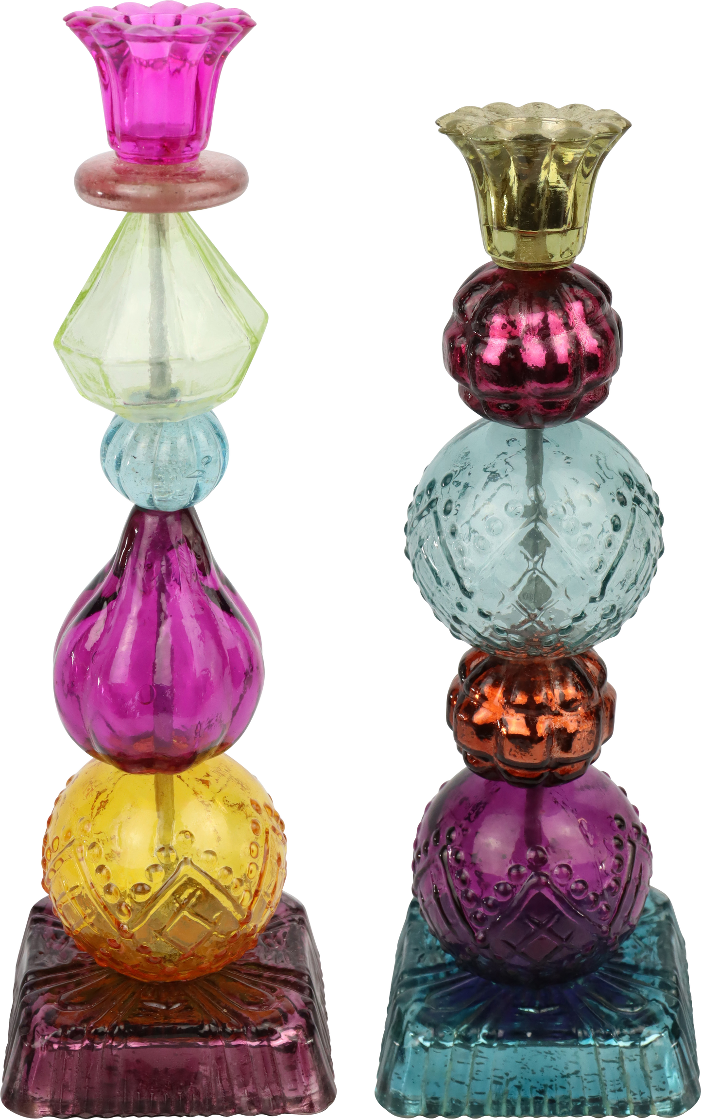 7520 CANDELABRO  BAROCK  S/2