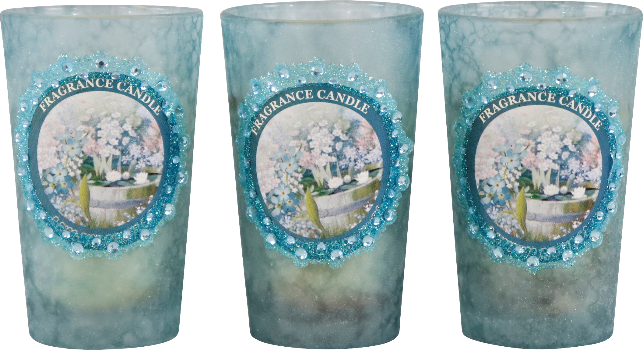 7624 KERZENGLÄSER NOSTALGIE  S/3