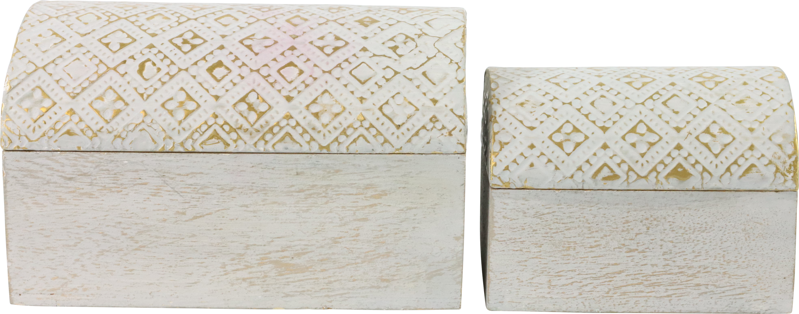 7887 HOLZTRUHEN PASTELL PARTY' S/2