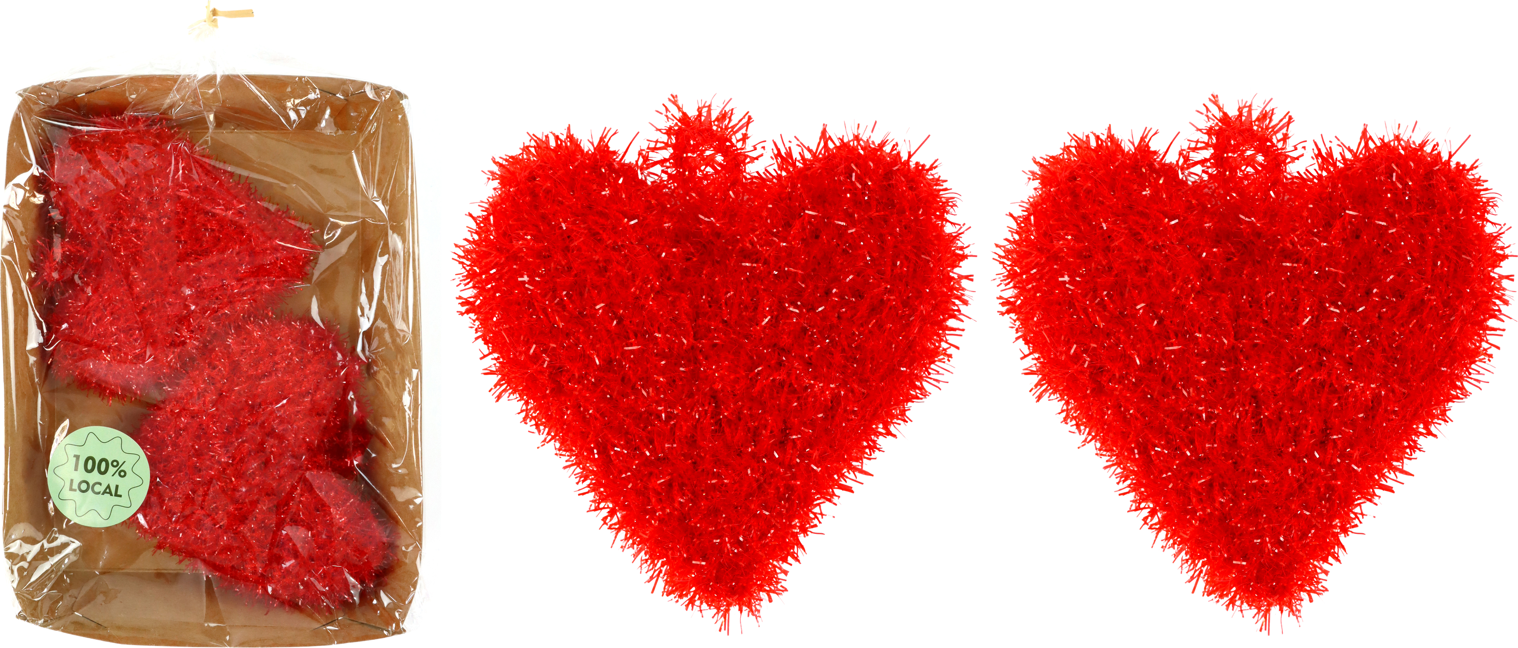 8270 SPÜLSCHWAMM-SET HEARTS  S/2