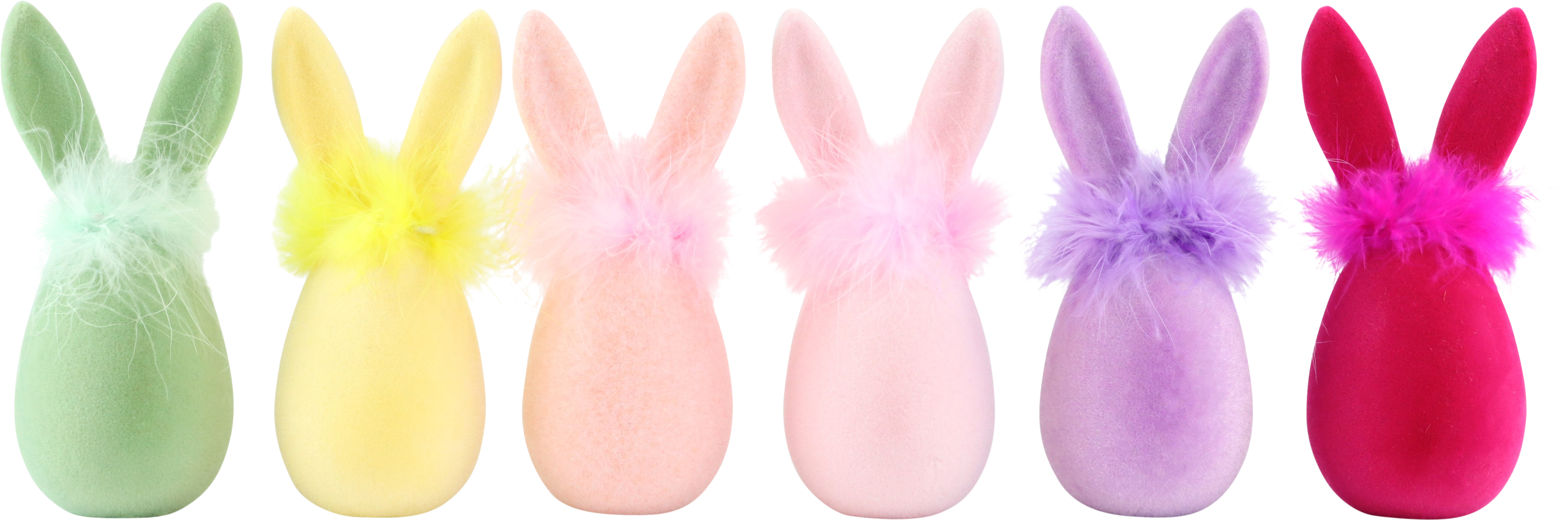 8418 OBJETS LAPINS EGG-SPECTATON  6P