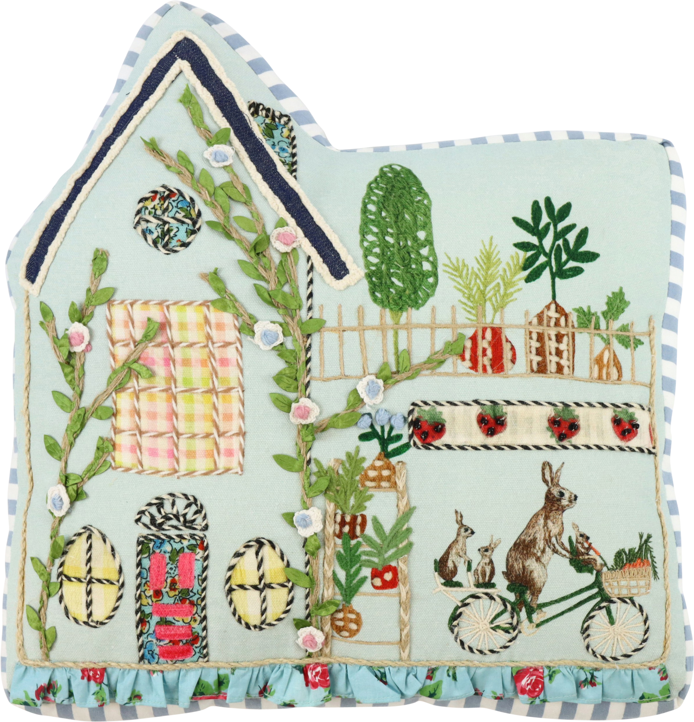 8480 HOUSECUSHION COTTAGE CHARM