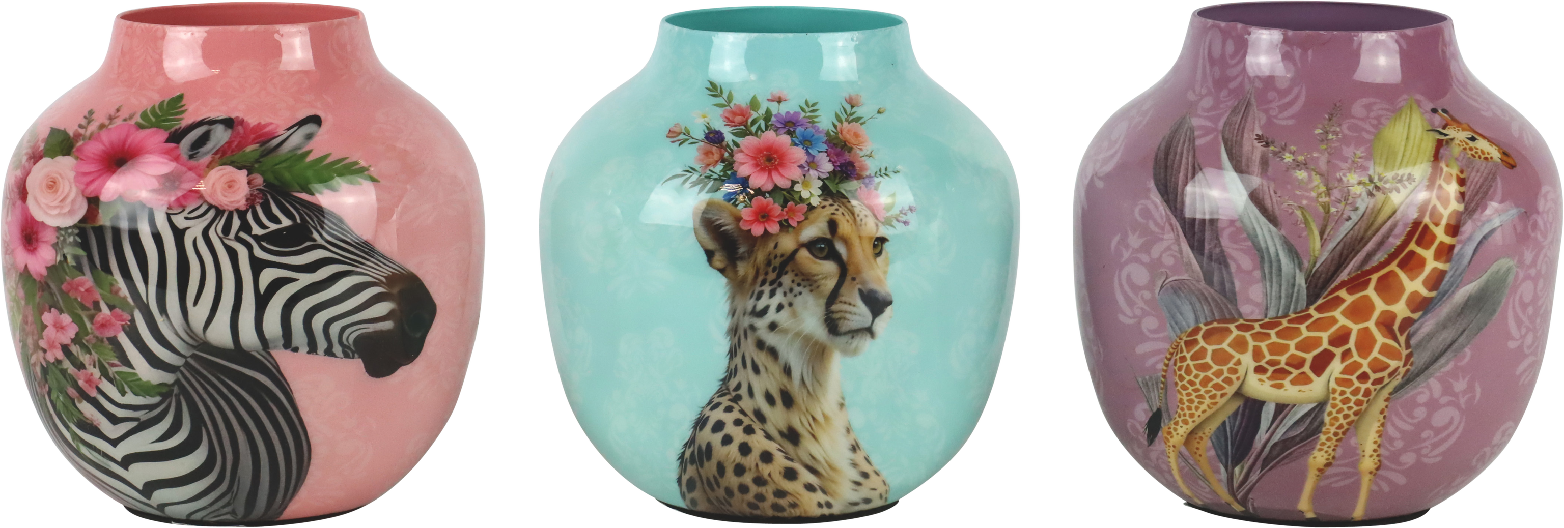 8691 TRIO DE VASE SAVANNA DREAMS  3P
