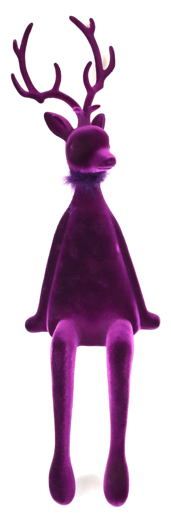 9213 SITTING DEER FUZZY DEER