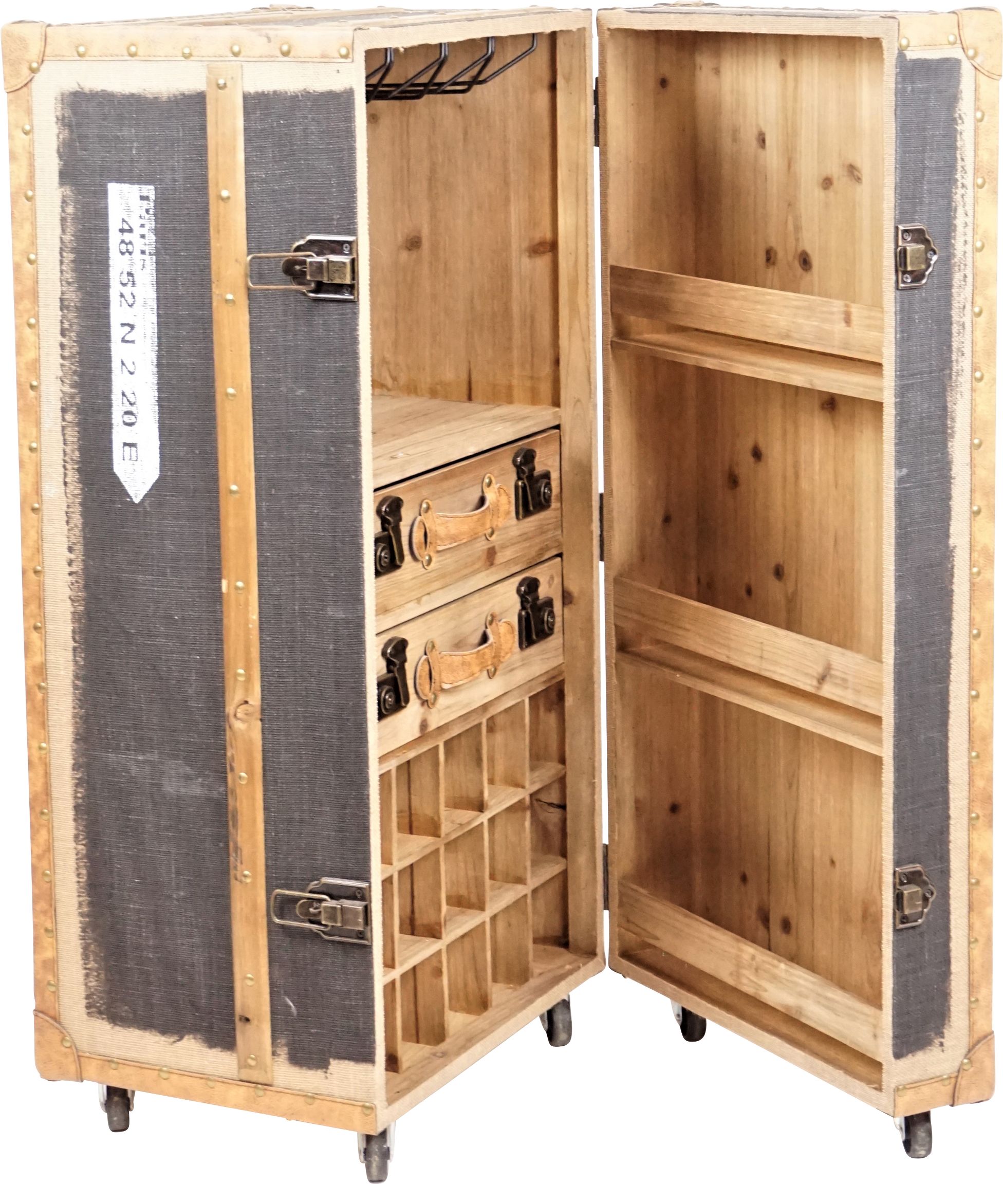 9220 WARDROBE TRUNK BAR