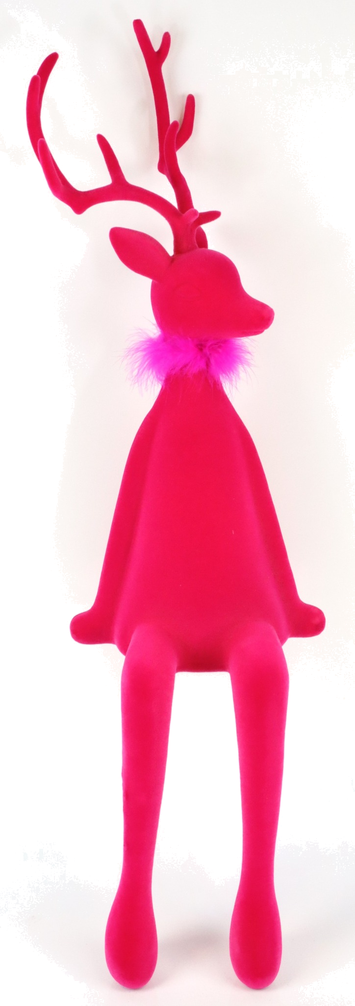 9245 SITTING DEER FUZZY DEER