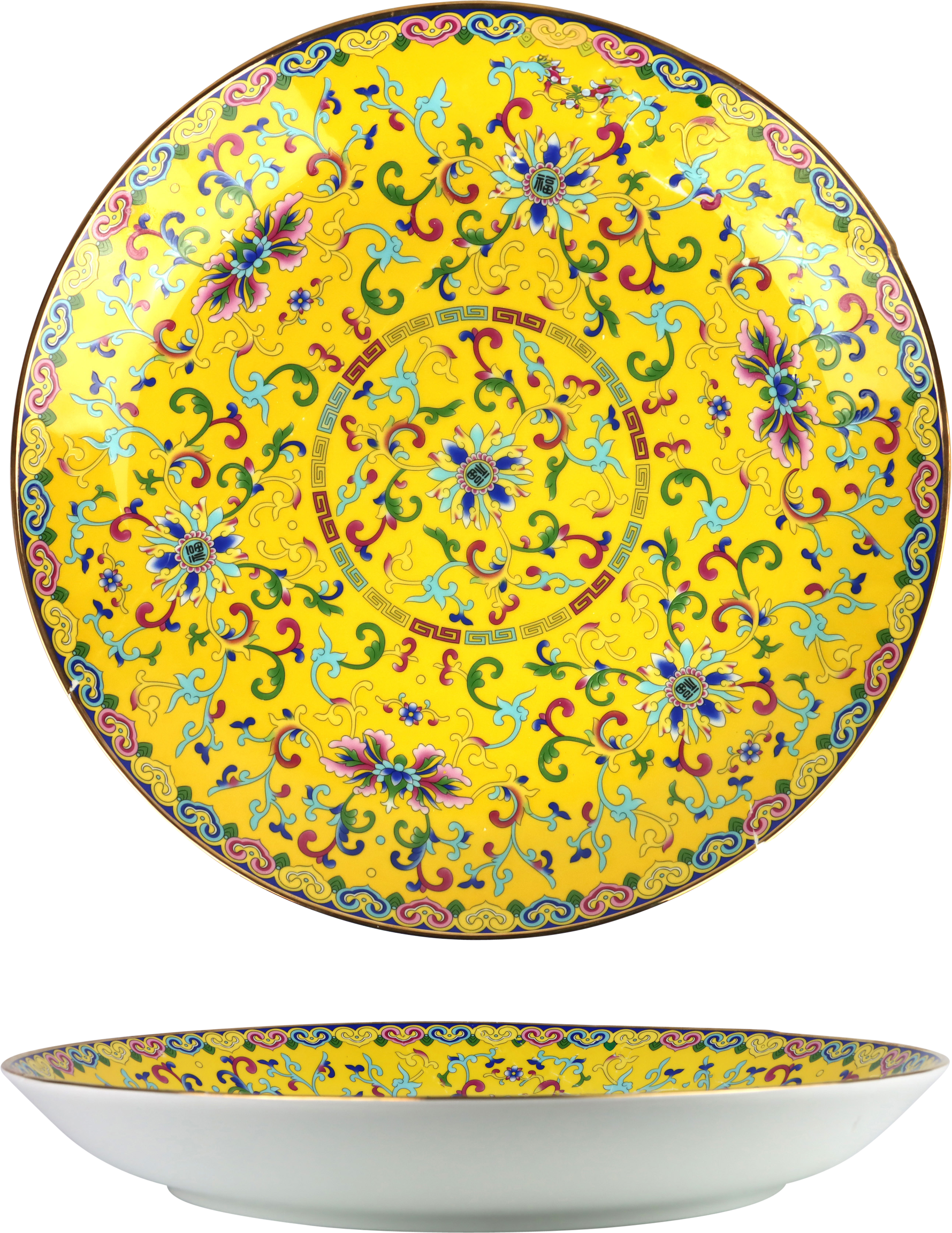 9548 OBJEKTSCHALE CHINESE FLOWERS