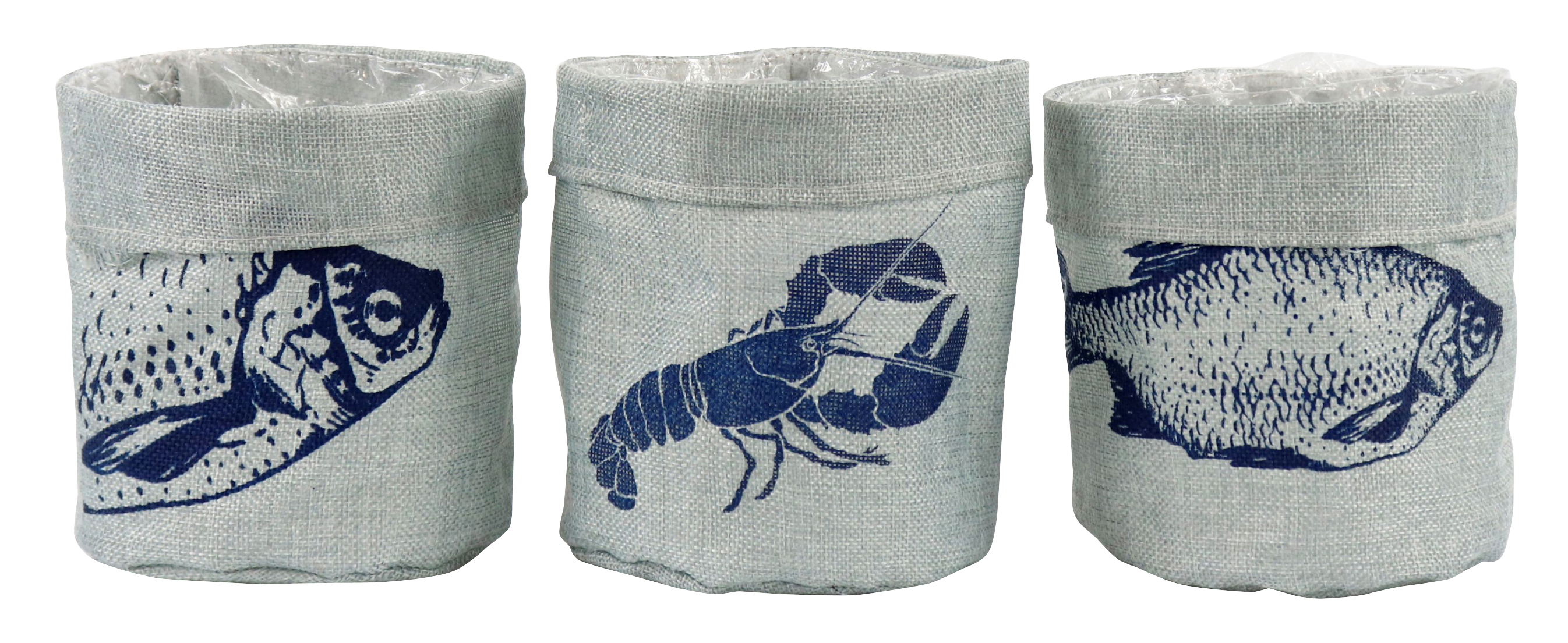 9808 FABRIC BAGS MARE  S/3