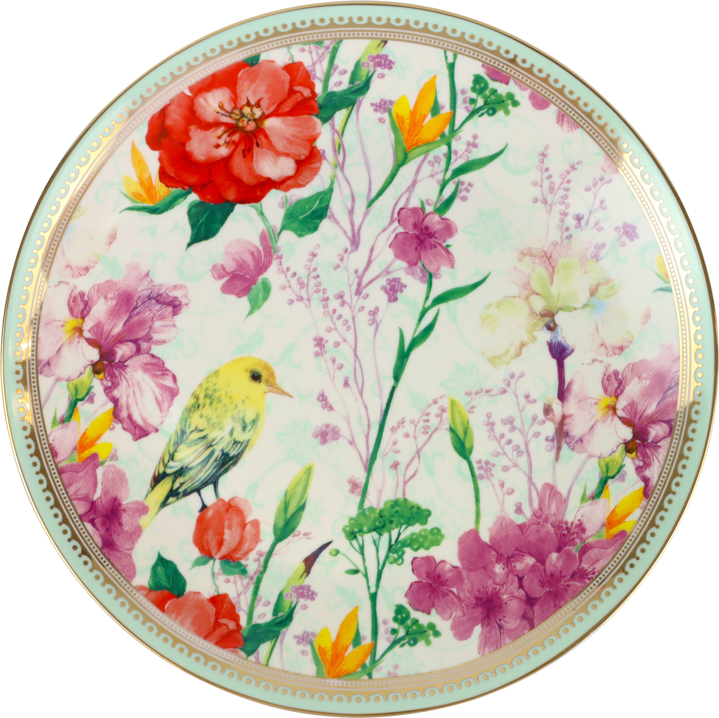 9819 KUCHENTELLER LOVELY BIRD