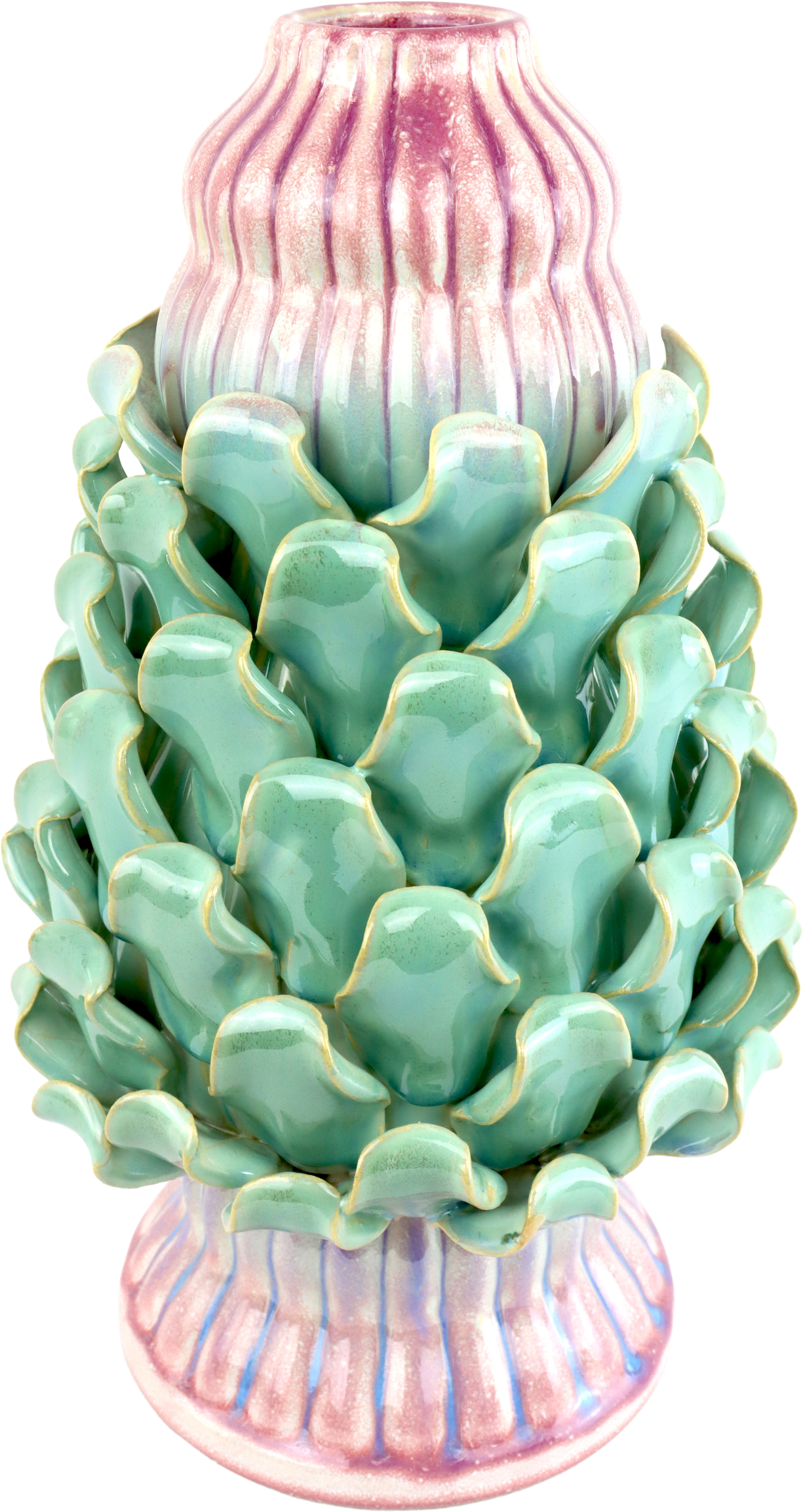 9938 OBJET VASE PETALUNA